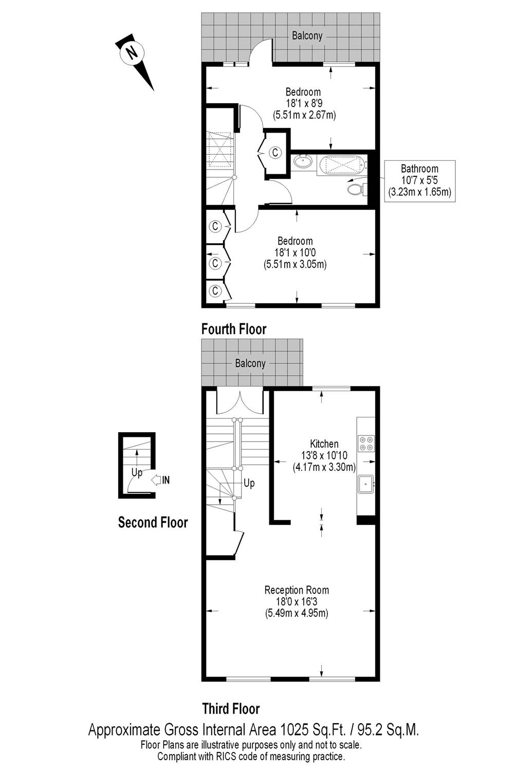 2 Bedrooms Flat for sale in Durham Terrace, London W2