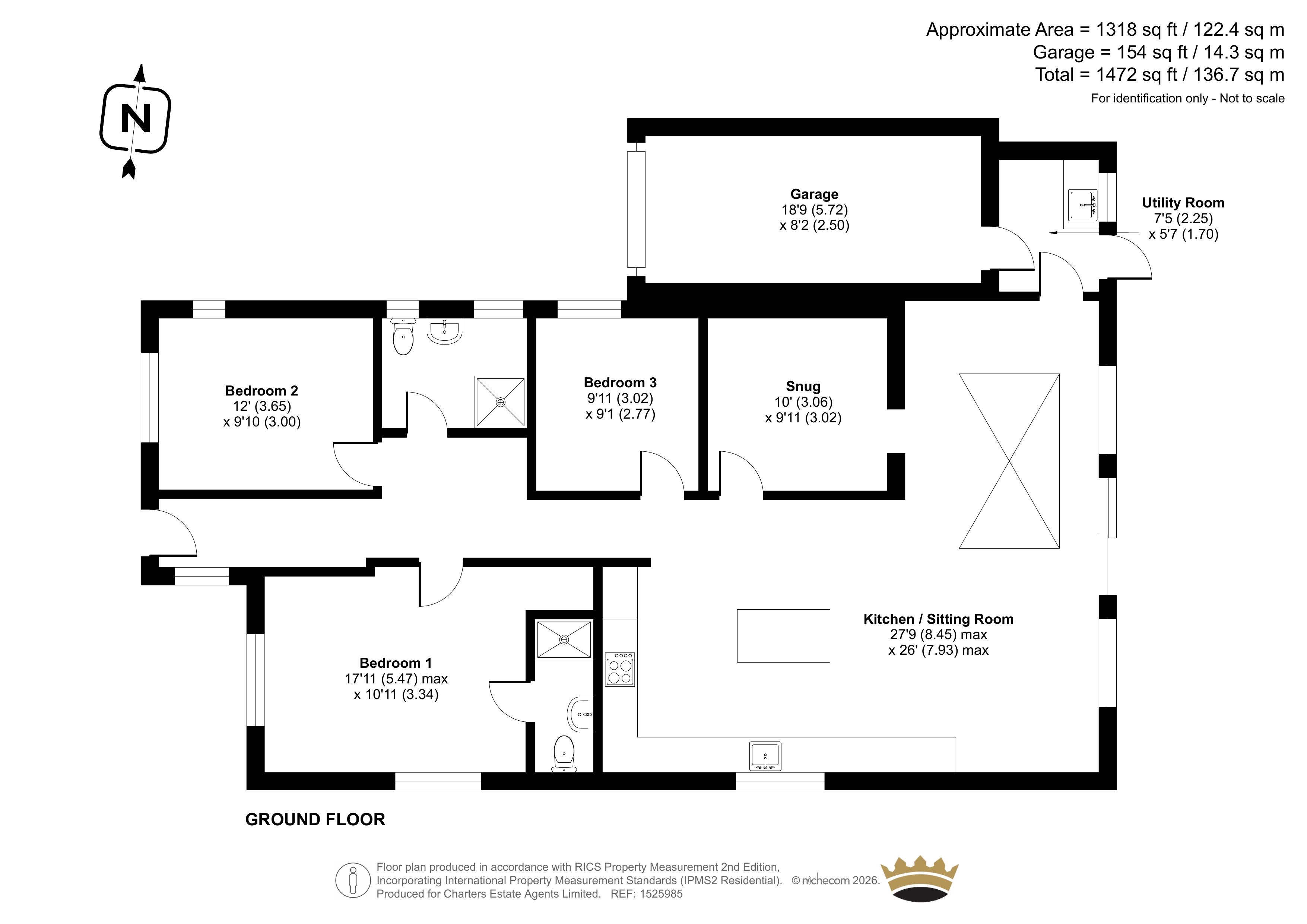 20, Sea Lane Gardens, Worthing floorplan