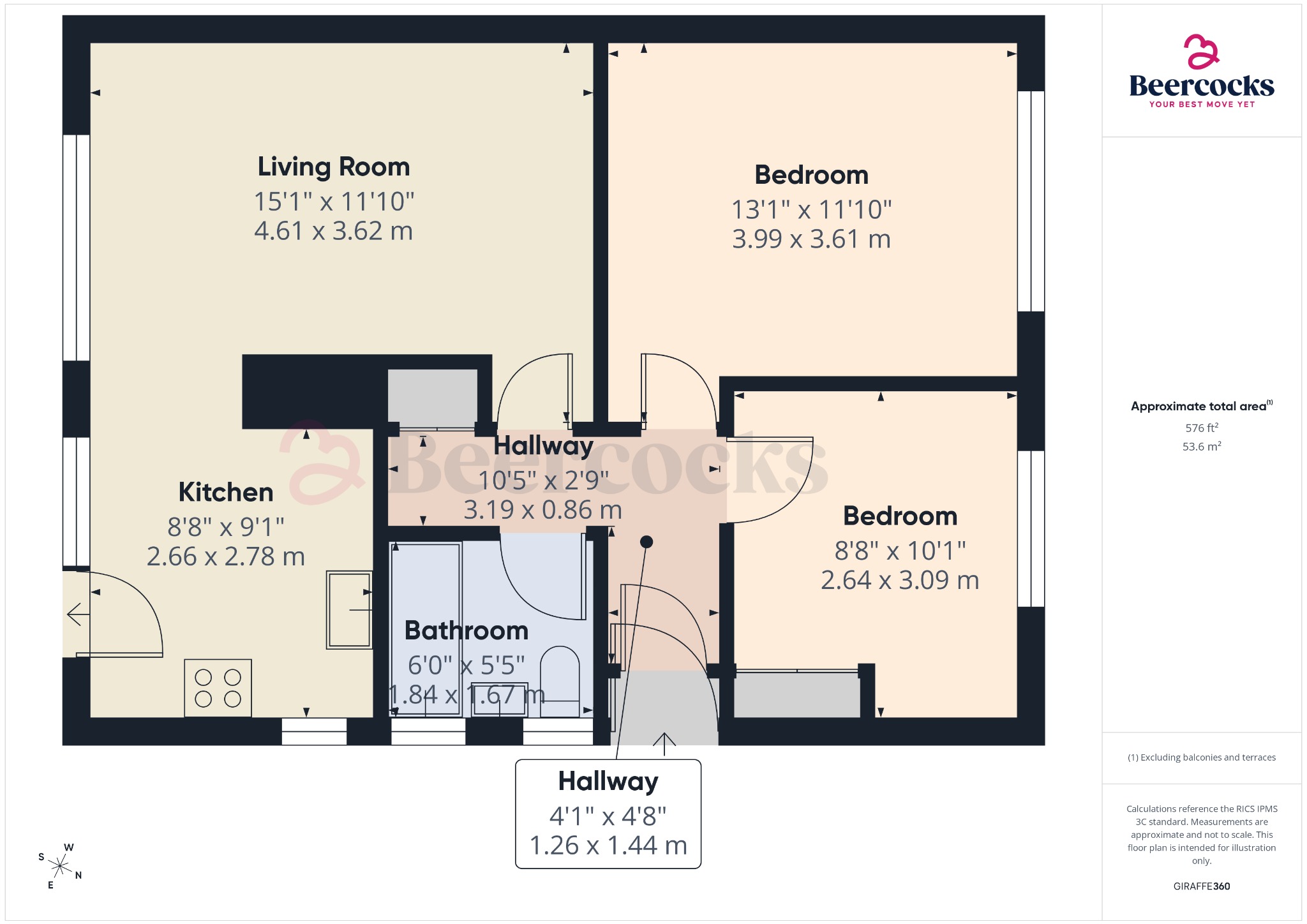 24 Plumtree Road, Thorngumbald, East Riding of Yorkshire floorplan