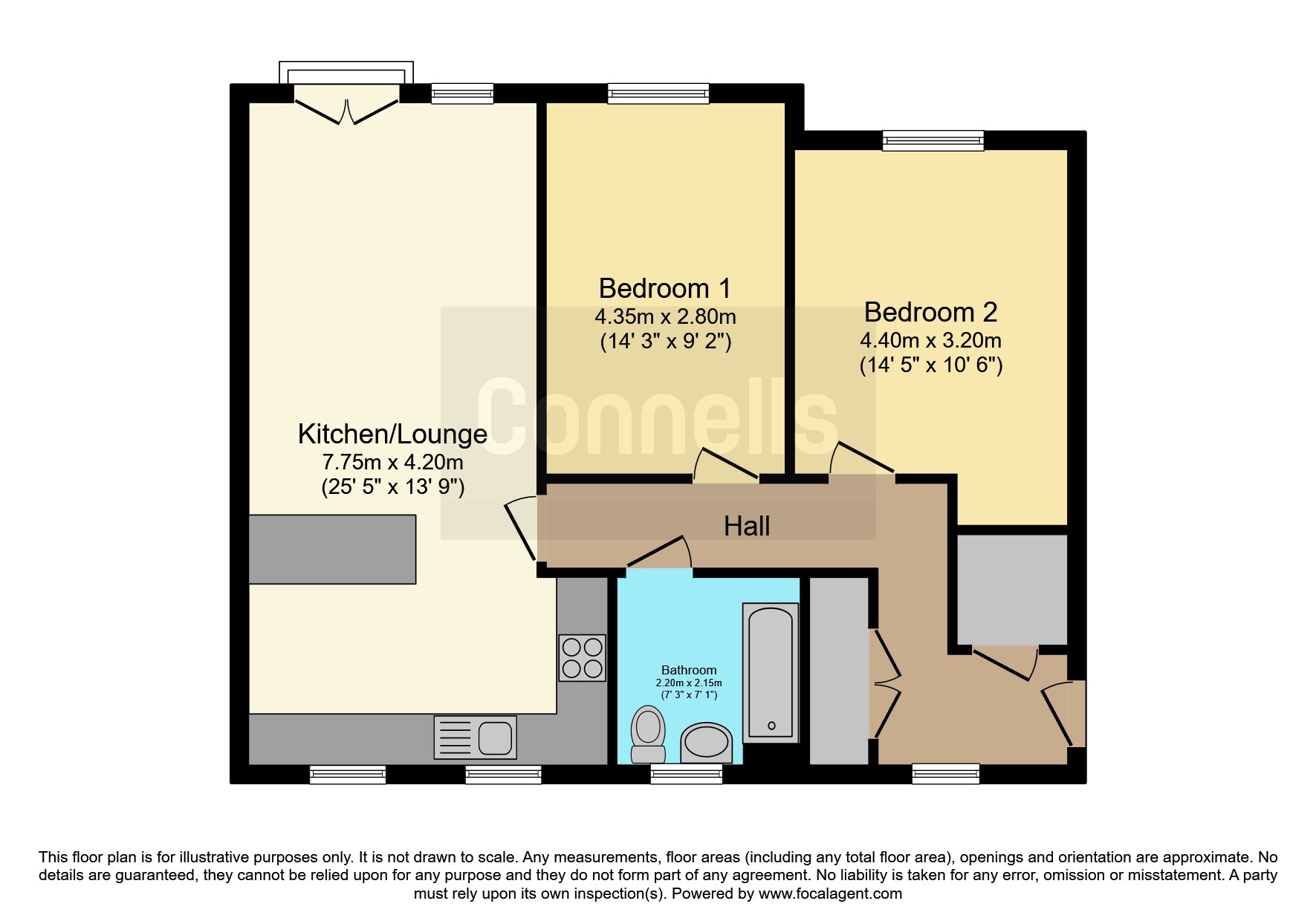 5, Fritillary House, 4, Copper Place, Basingstoke floorplan