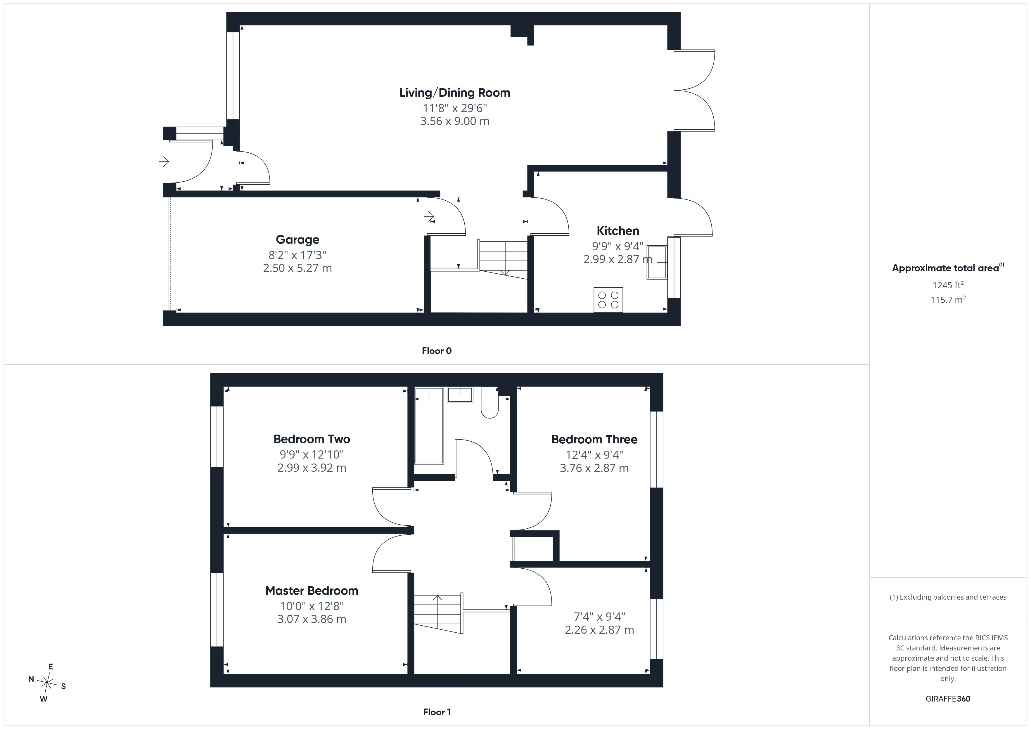 3, In the Ray, Maidenhead floorplan
