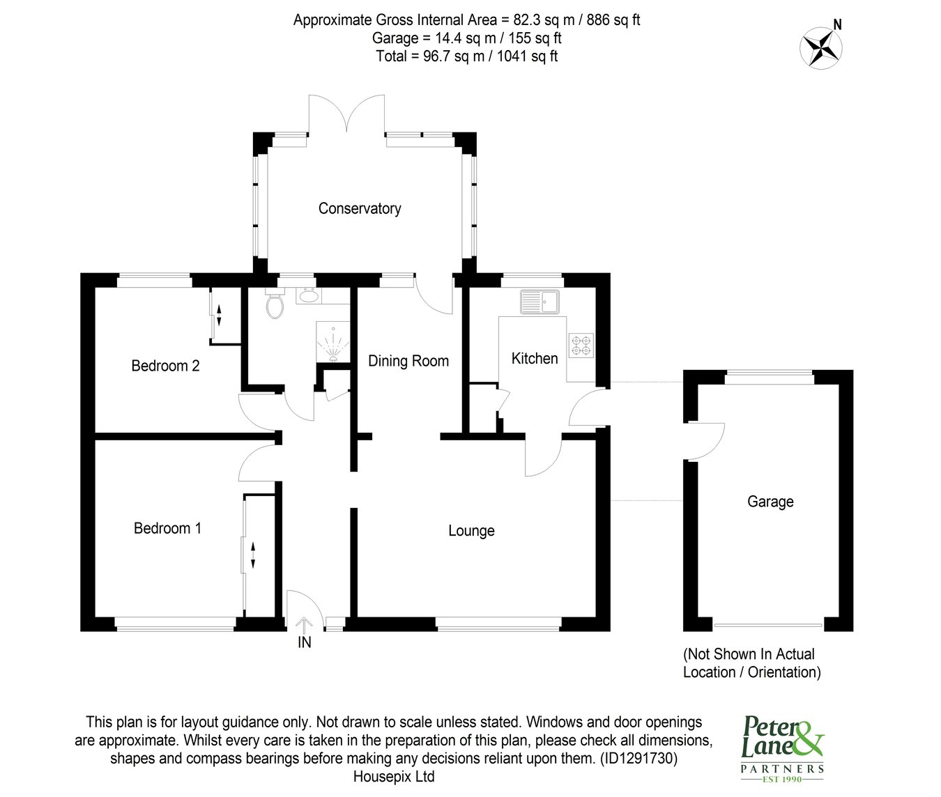 8, St Judiths Lane, Huntingdon floorplan