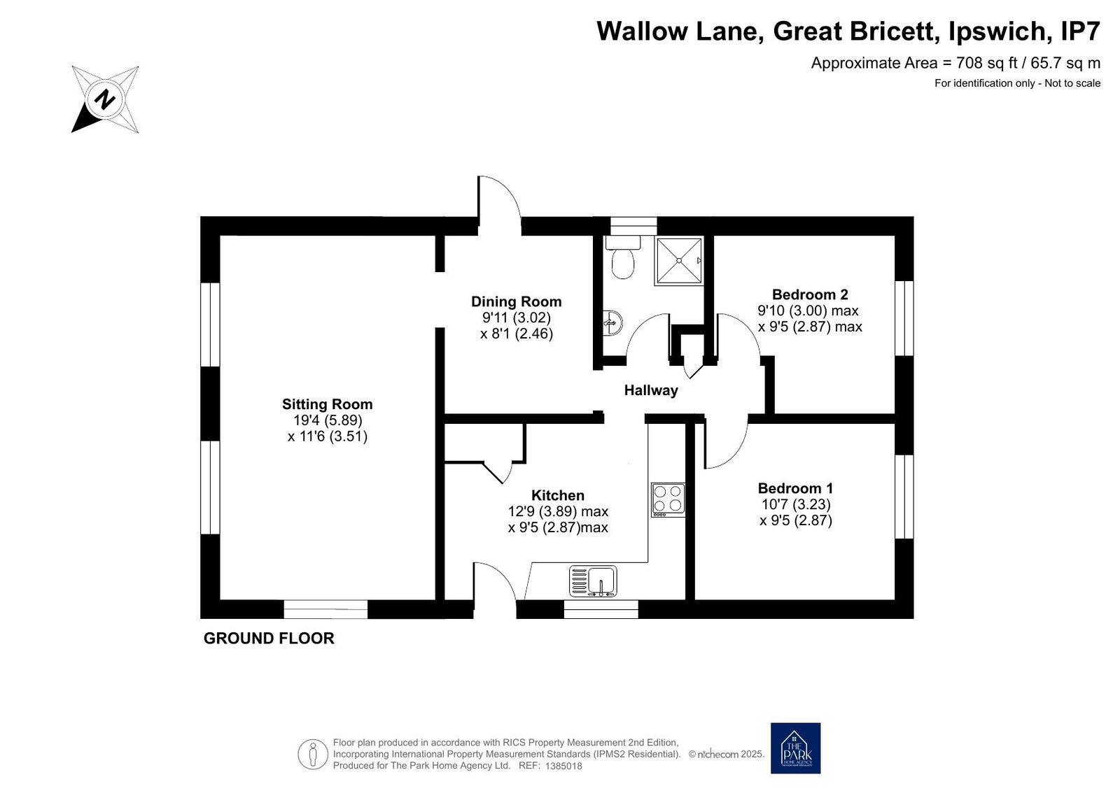 Marshmoor Park,36, Wallow Lane, Ipswich floorplan