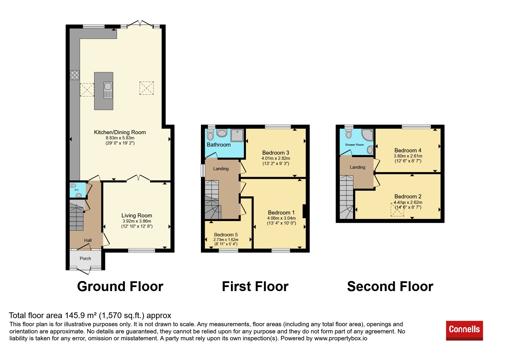 318, Vicarage Road, Watford floorplan