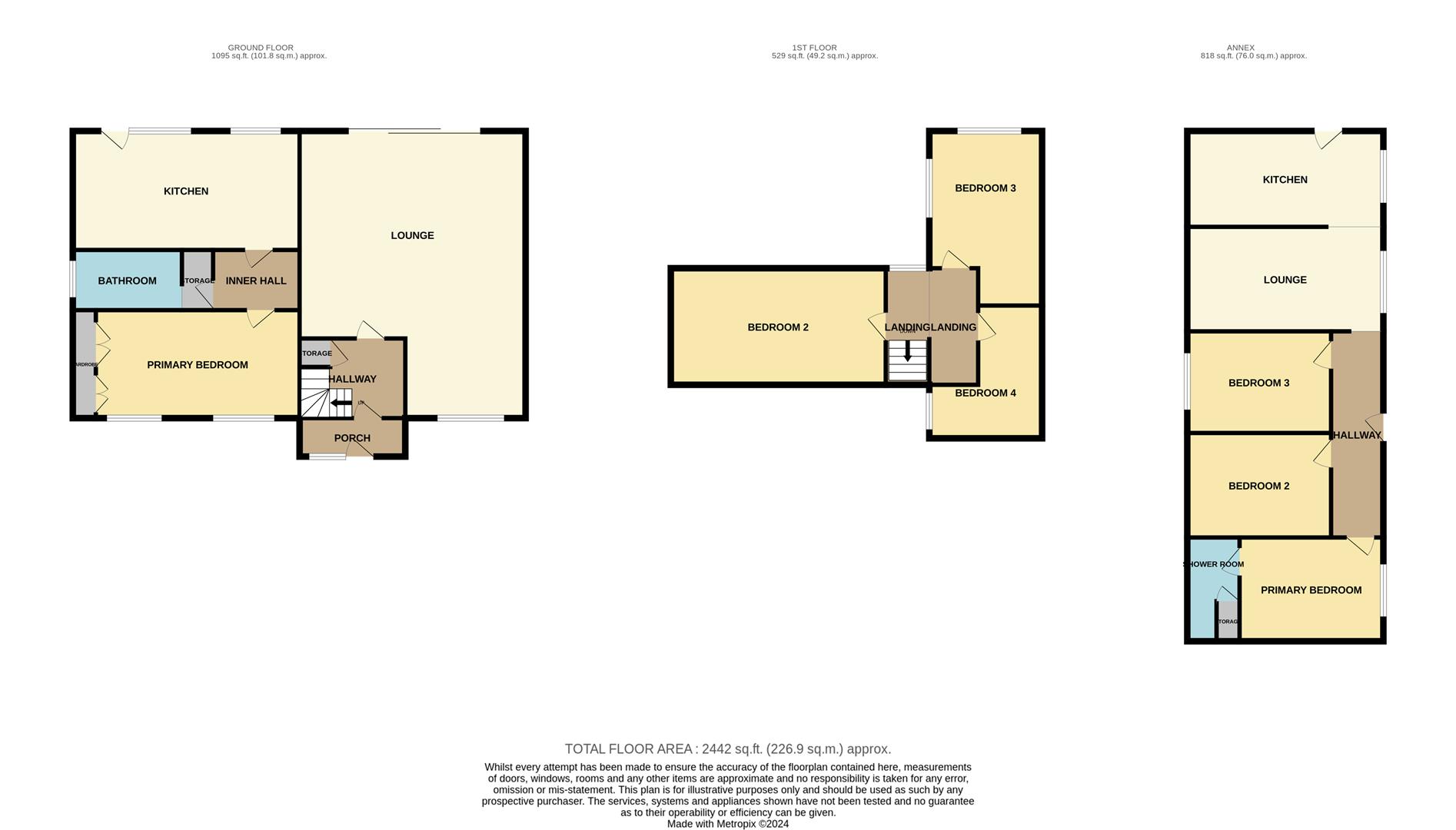 18, Pudsey Hall Lane, Rochford floorplan