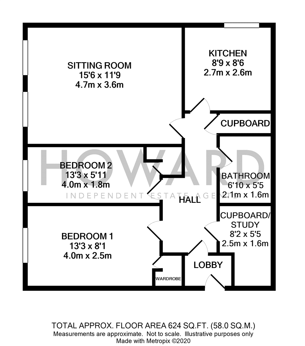 Knightstone Lodge, Bristol floorplan
