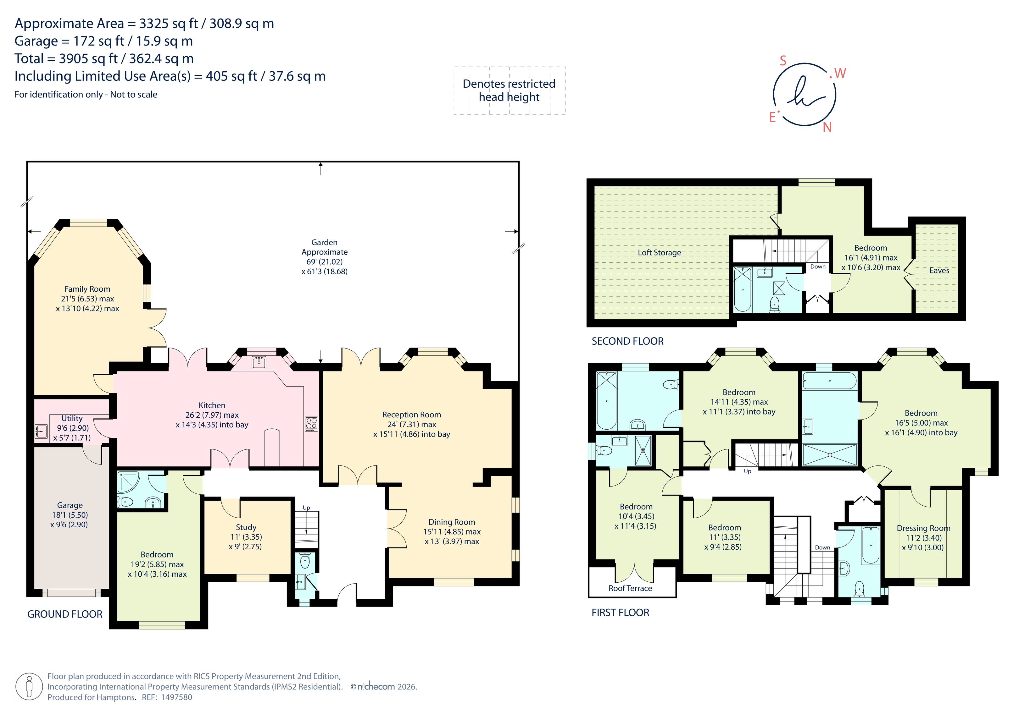 27, Esher Place Avenue, Esher floorplan