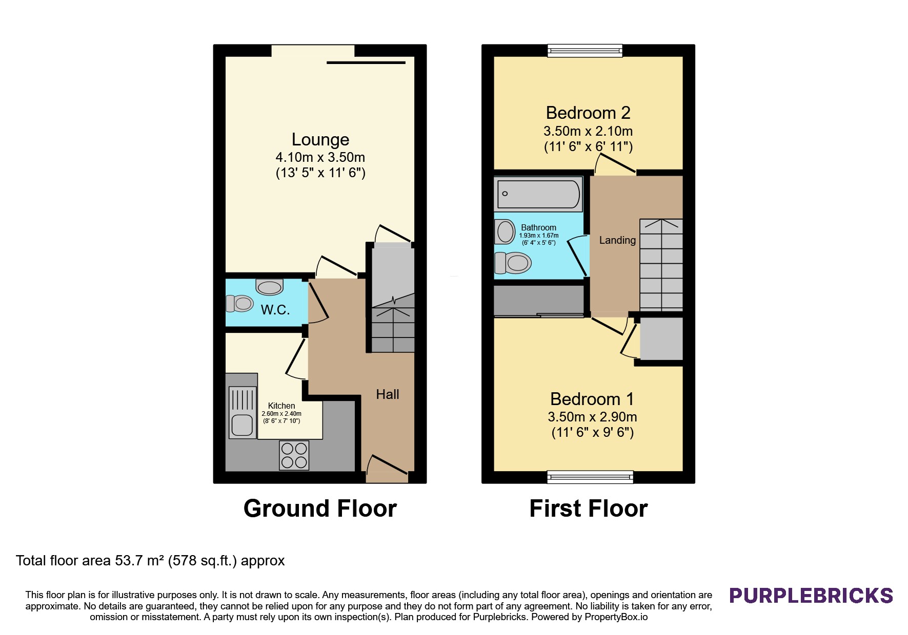 Dehavilland Close, Nuneaton floorplan