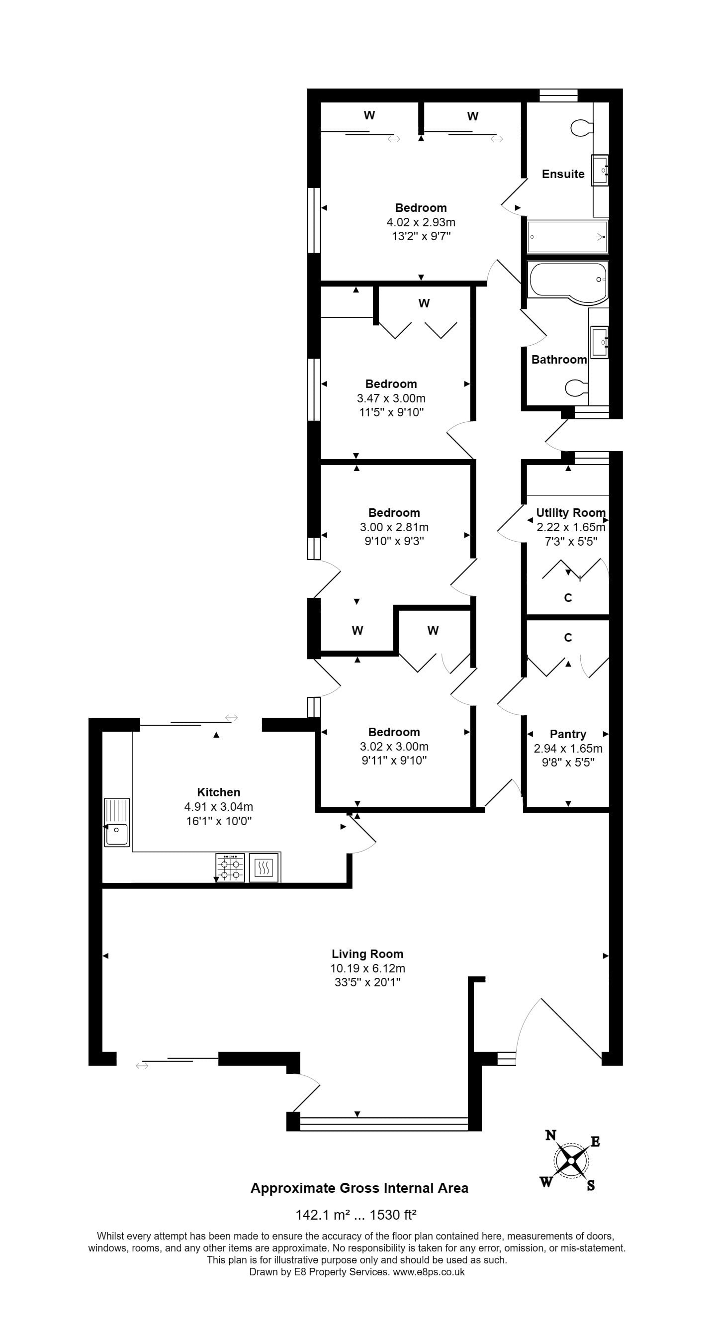 Davenant Place, Davenant Road, Oxford floorplan