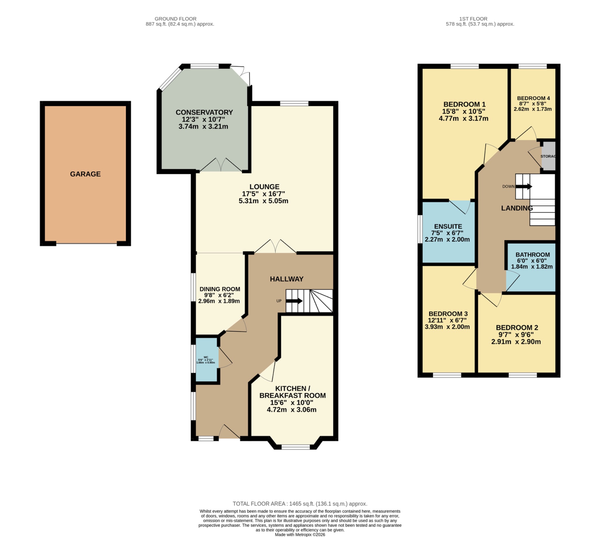 1 Orchard Villas, Park Road, Buckinghamshire floorplan