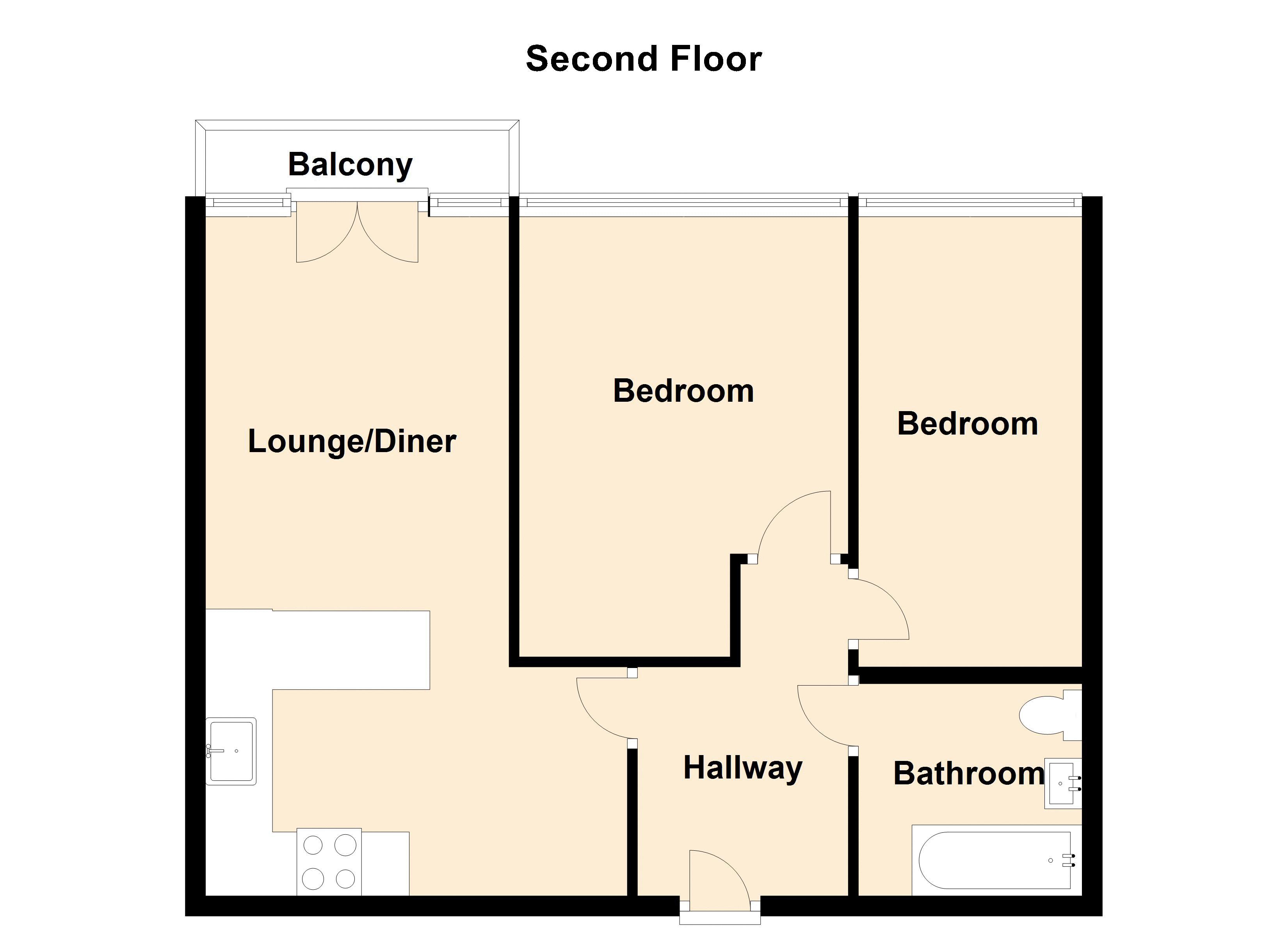 2 Bedrooms Flat to rent in Station Road, New Barnet, Barnet EN5