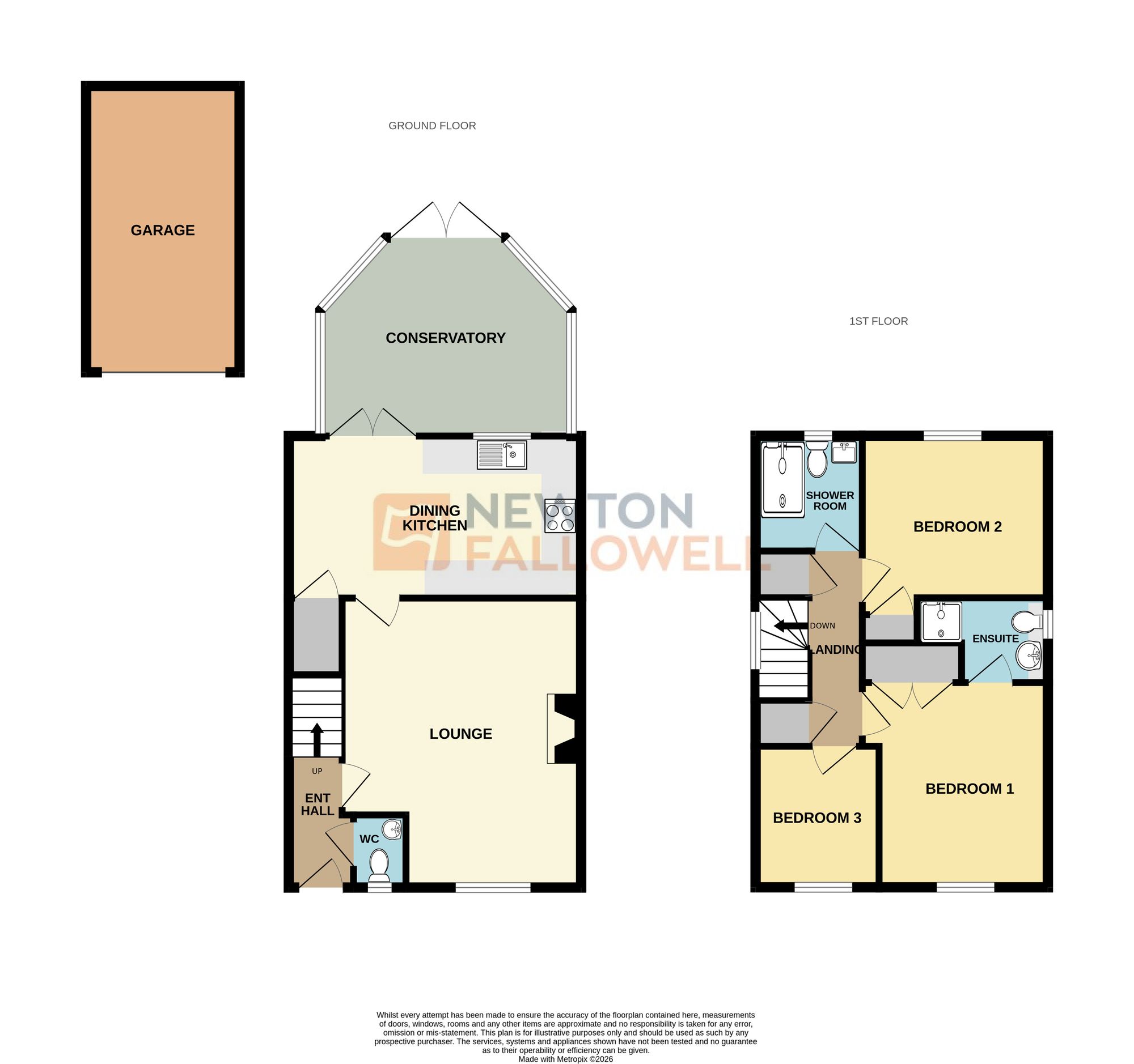 4 Revill Close, Newark floorplan