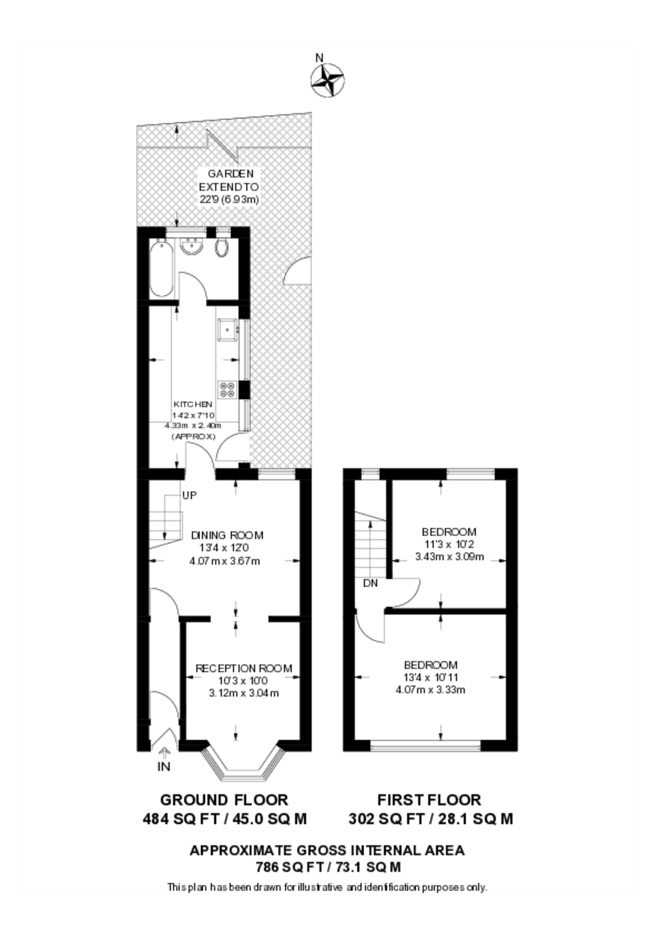 Falcon Street, Plaistow floorplan