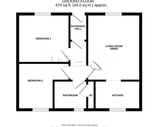128, Godfrey Way, Dunmow floorplan