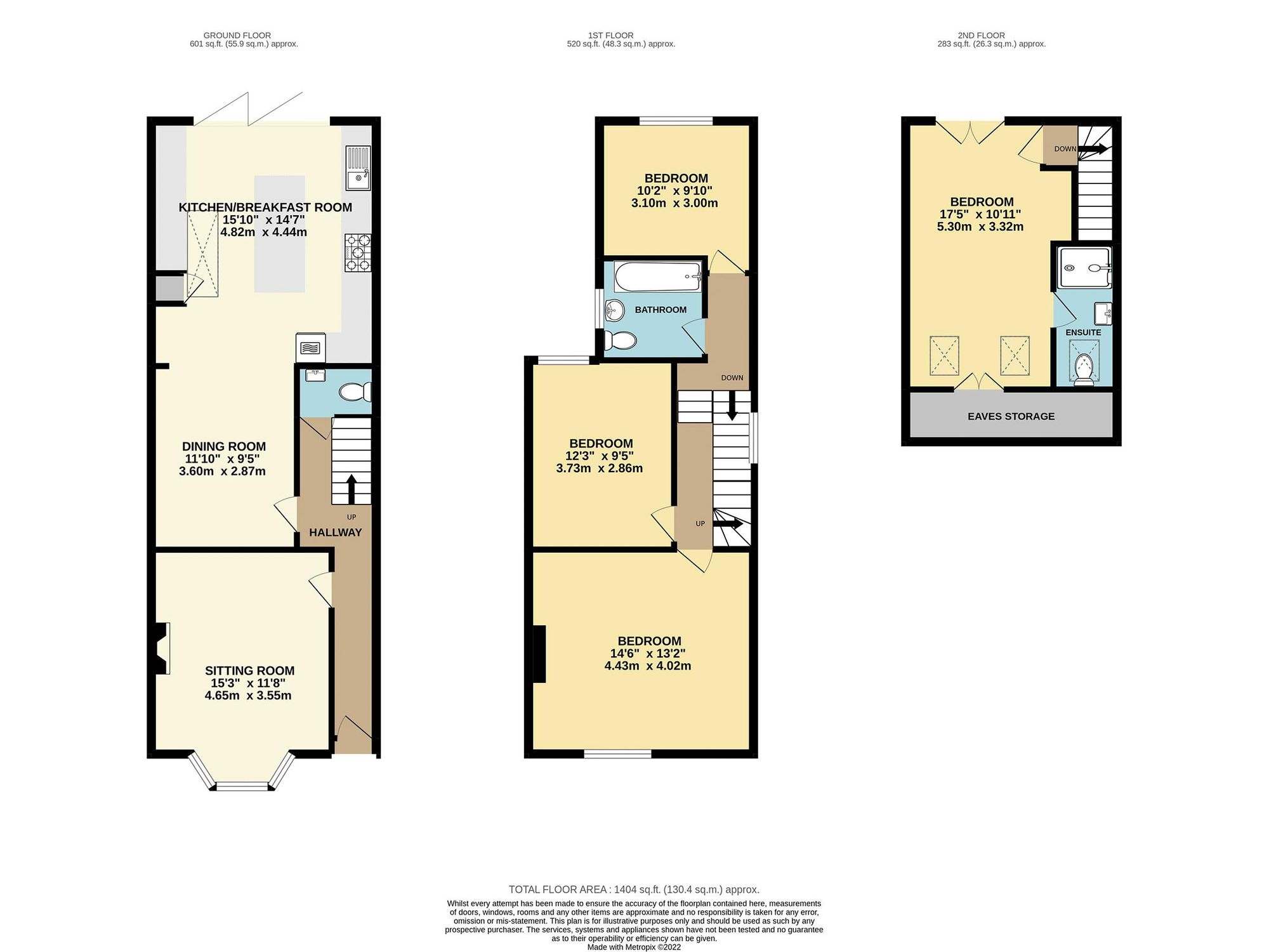 78 Angel Road, Thames Ditton floorplan