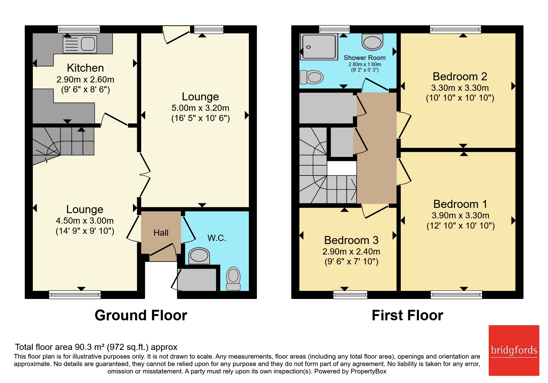9, Pendle Close, Tyne and Wear floorplan