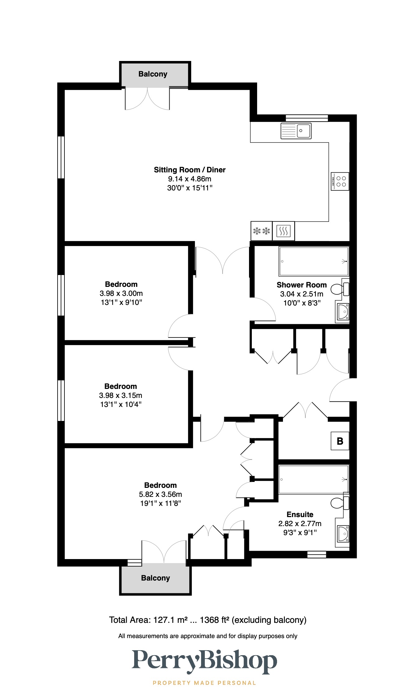 Apartment 5, Cypress Grange,, Siddington Park, Siddington floorplan