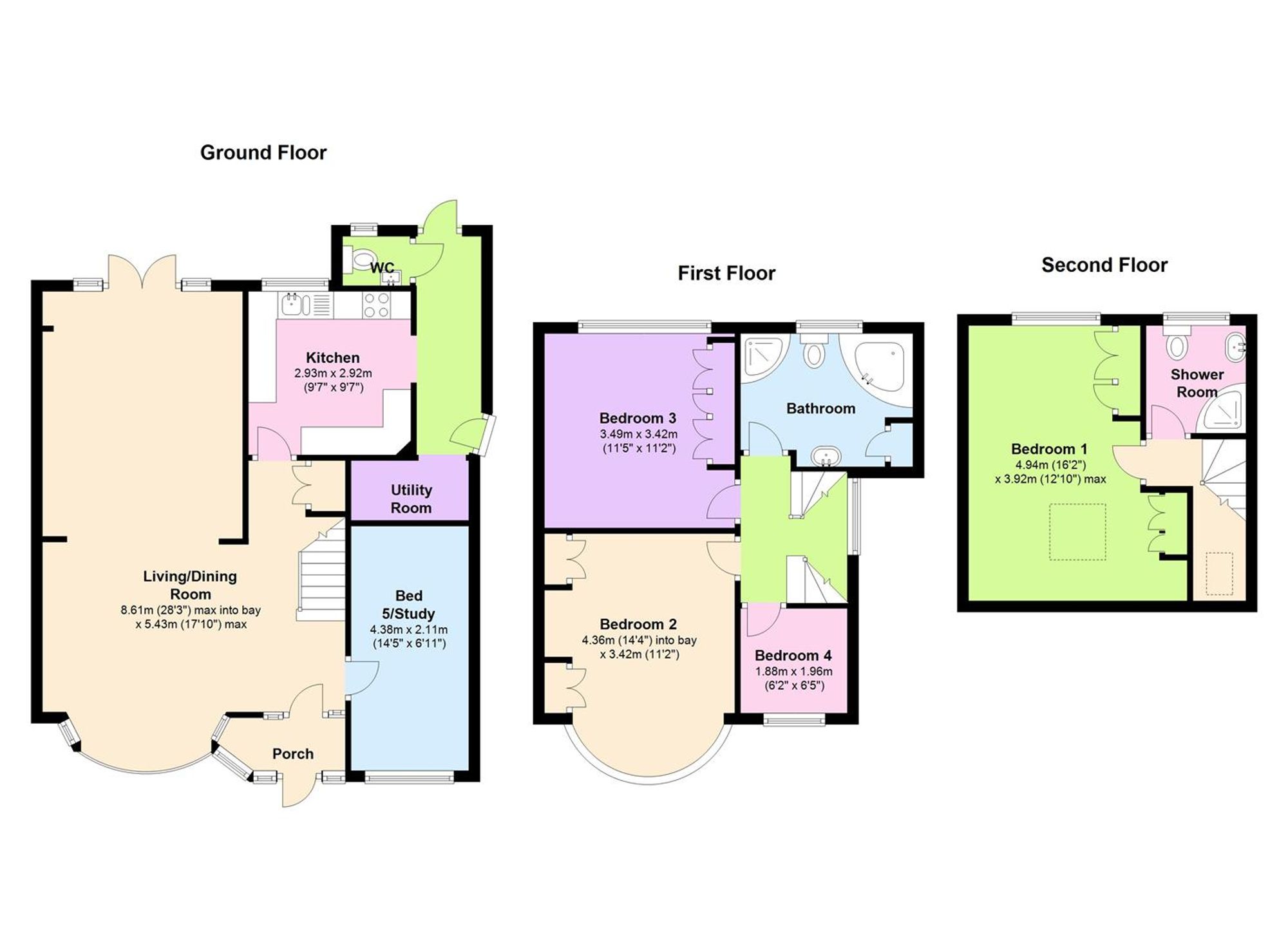 Croydon Road, Beddington CR0, 5 bedroom semidetached house for sale