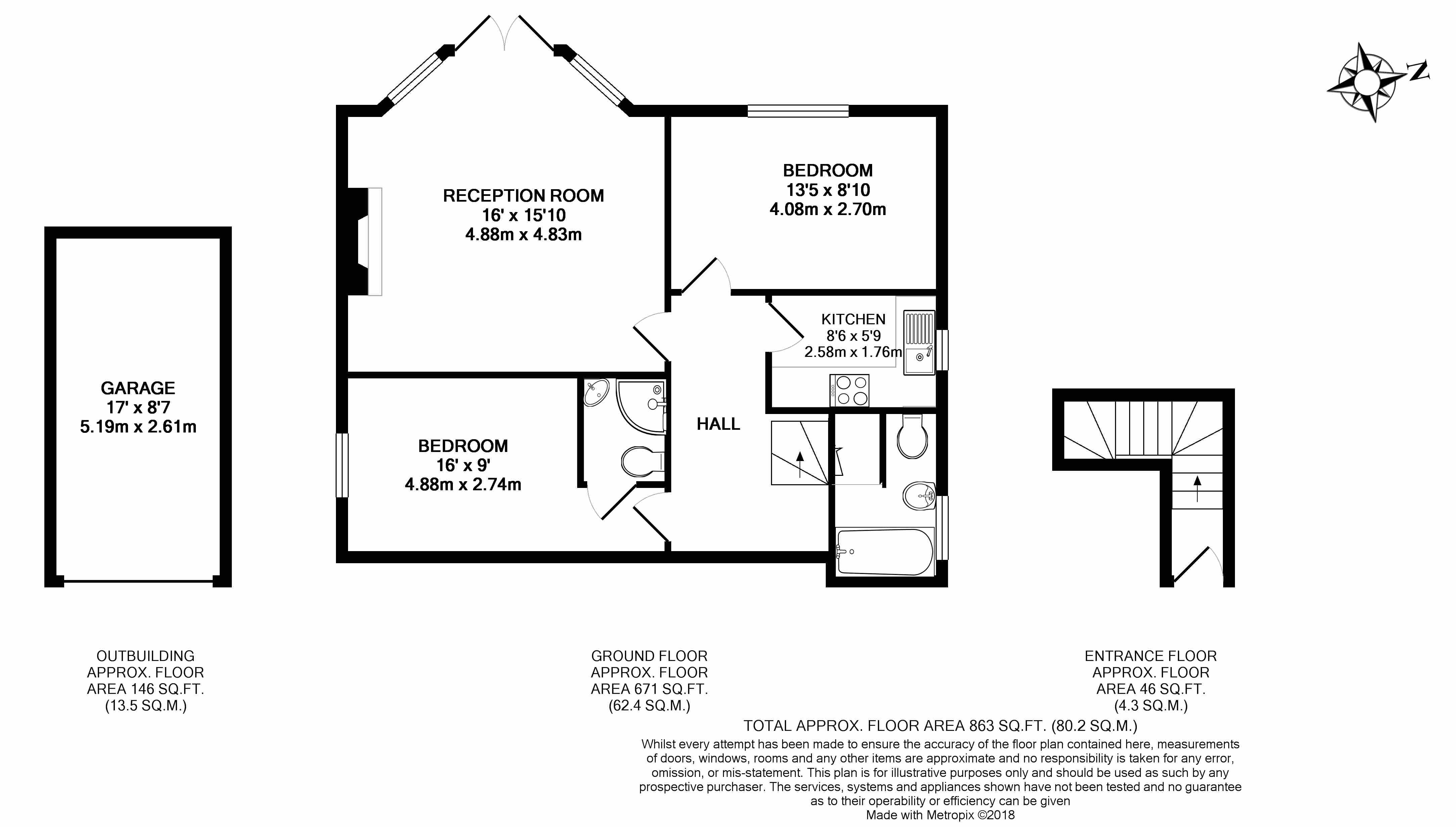 2 Bedrooms Flat for sale in London Road, Harrow-On-The-Hill, Harrow HA1