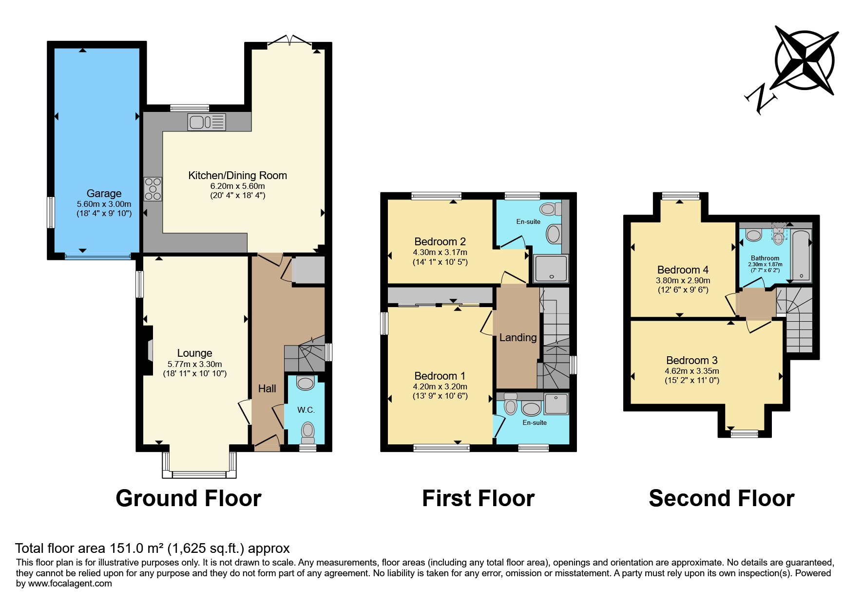 5, Juniper Court, Headcorn floorplan