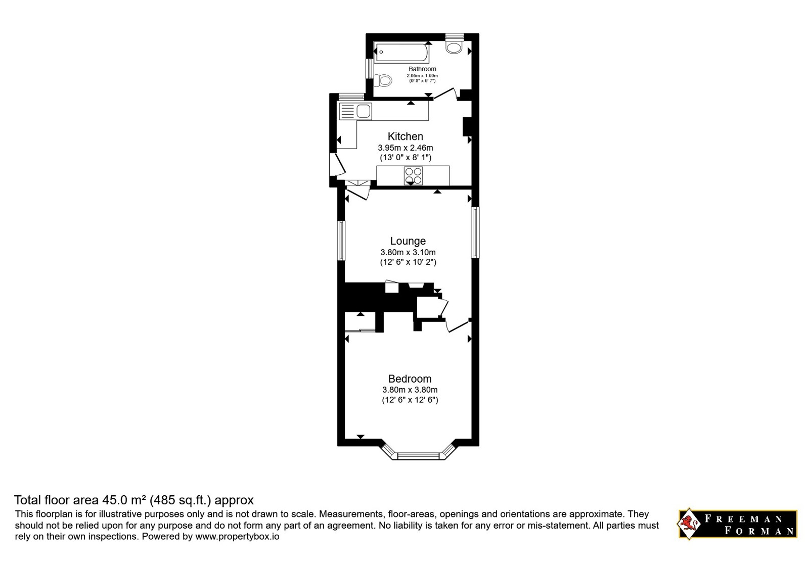 78A,, Barden Road, Kent floorplan