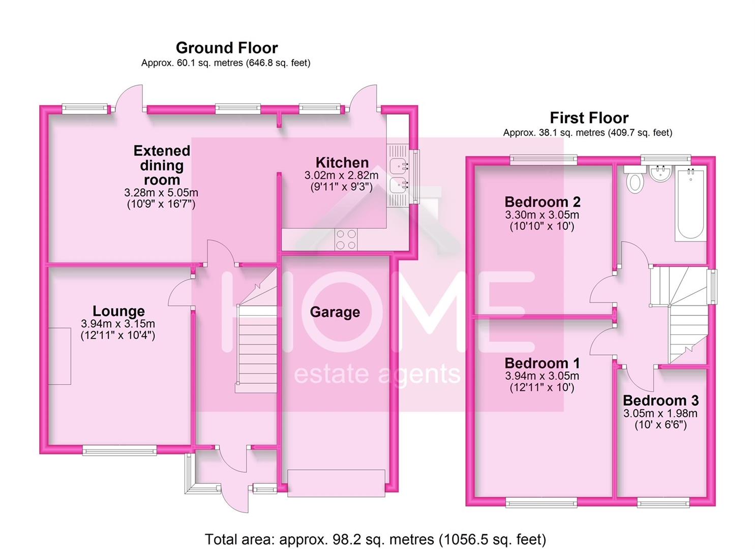 Shetland Way, Urmston, Manchester M41, 3 bedroom semidetached house