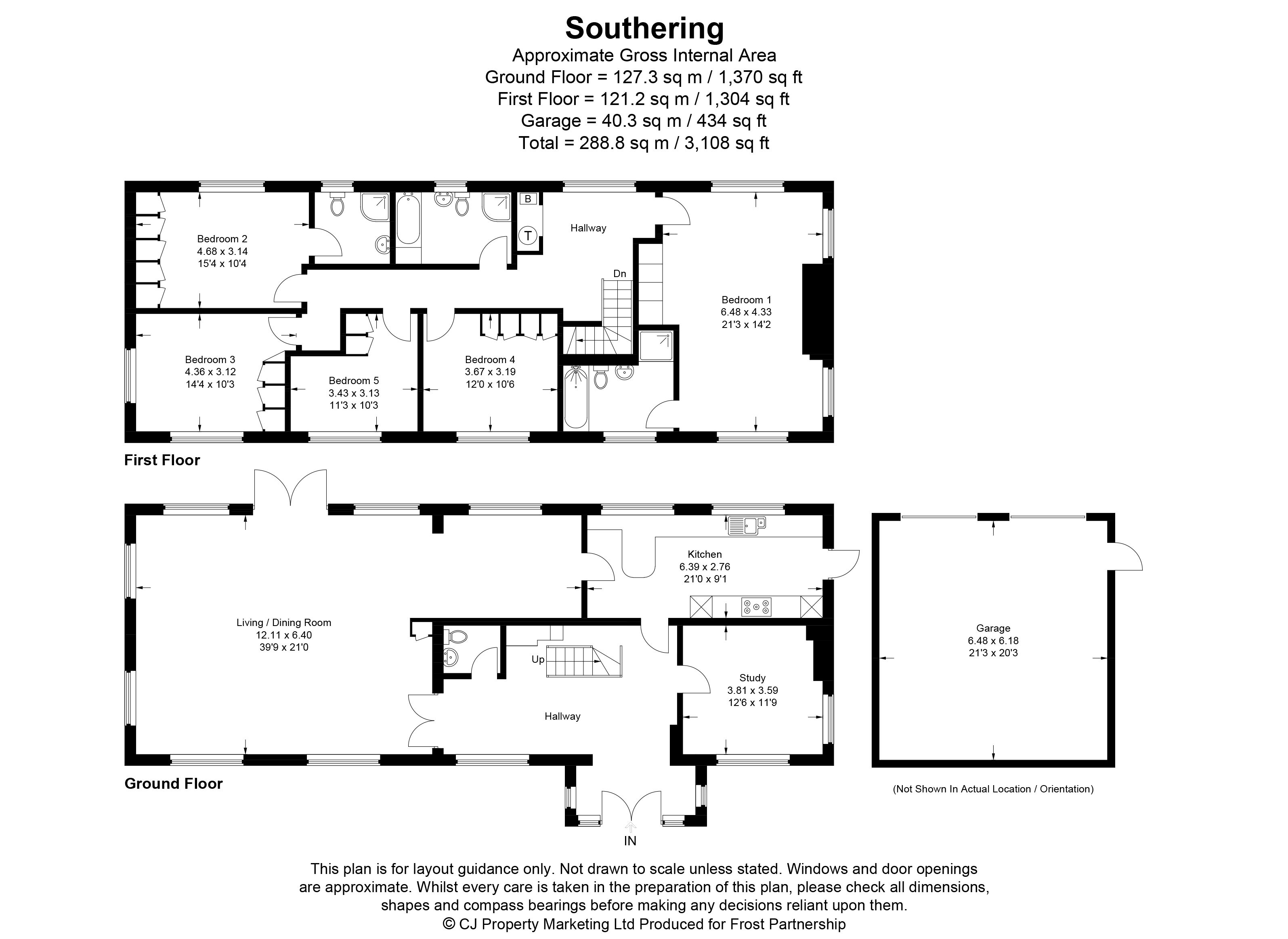 Southering,, Deadhearn Lane, Buckinghamshire floorplan