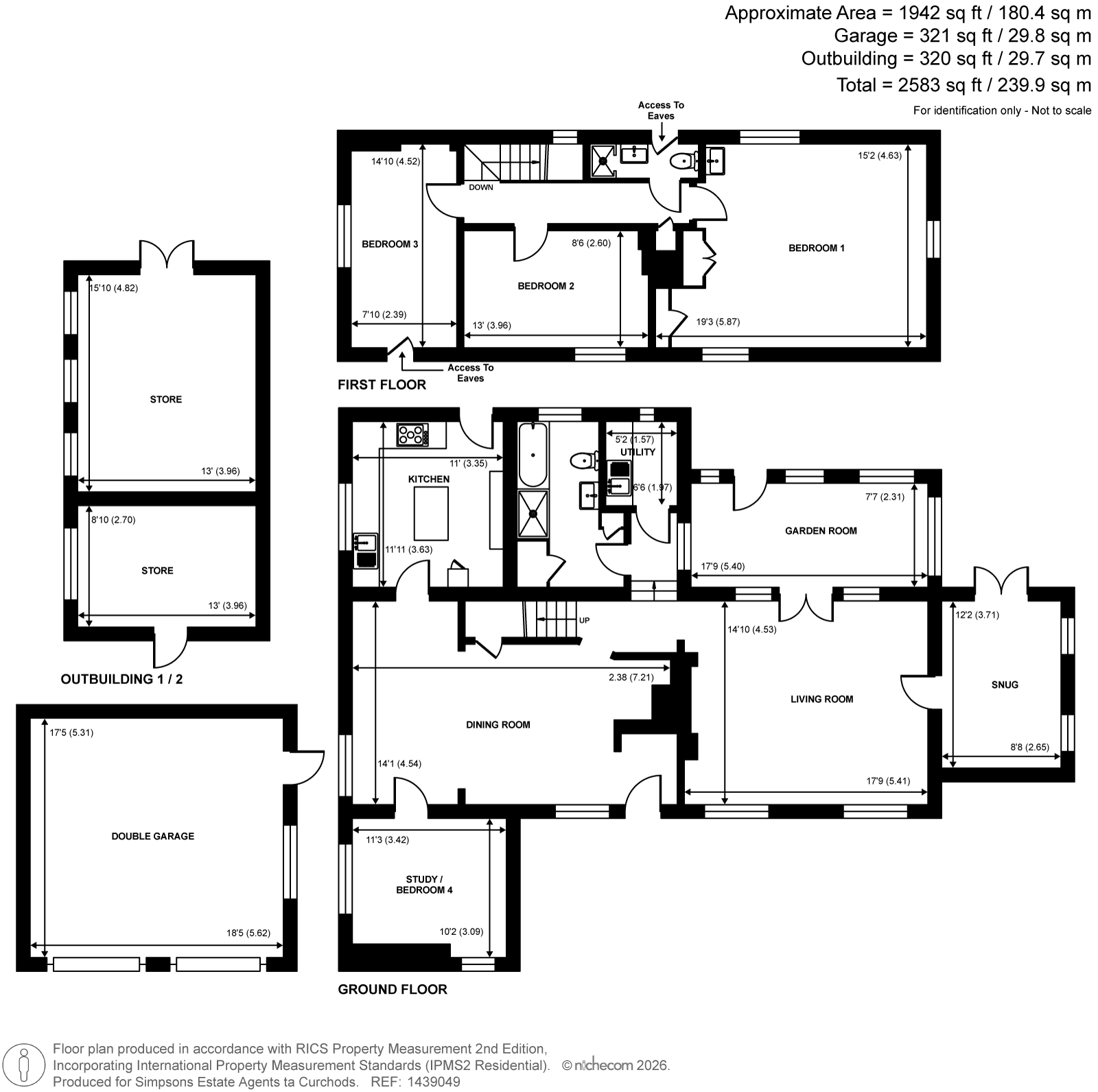 Corner Cottage,, Send Marsh Road, Woking floorplan