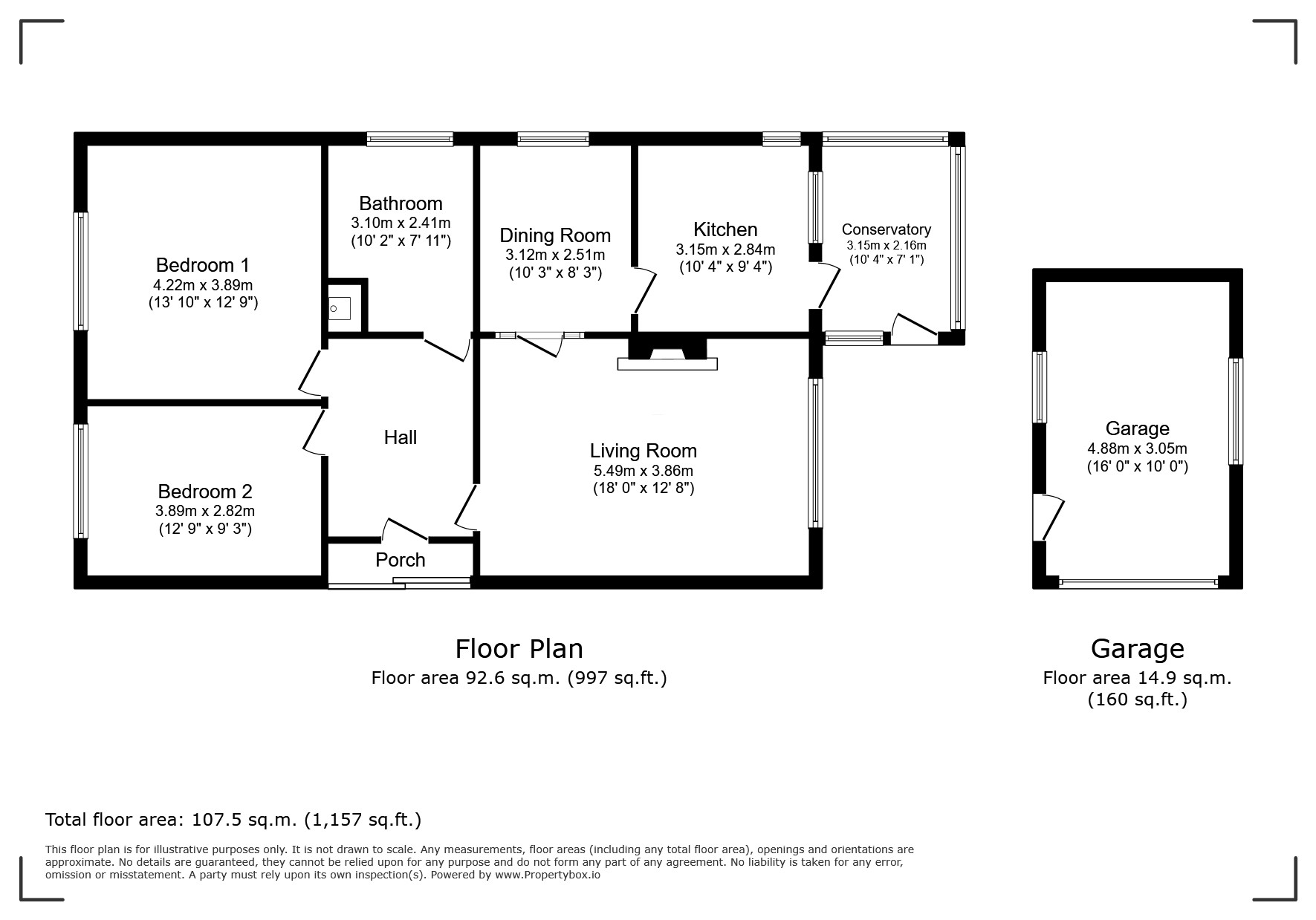 3, Bank Close, Chester floorplan