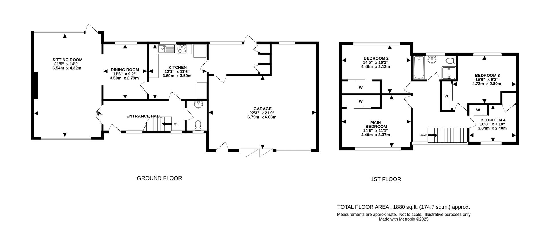 19, Kingsdene, Tadworth floorplan