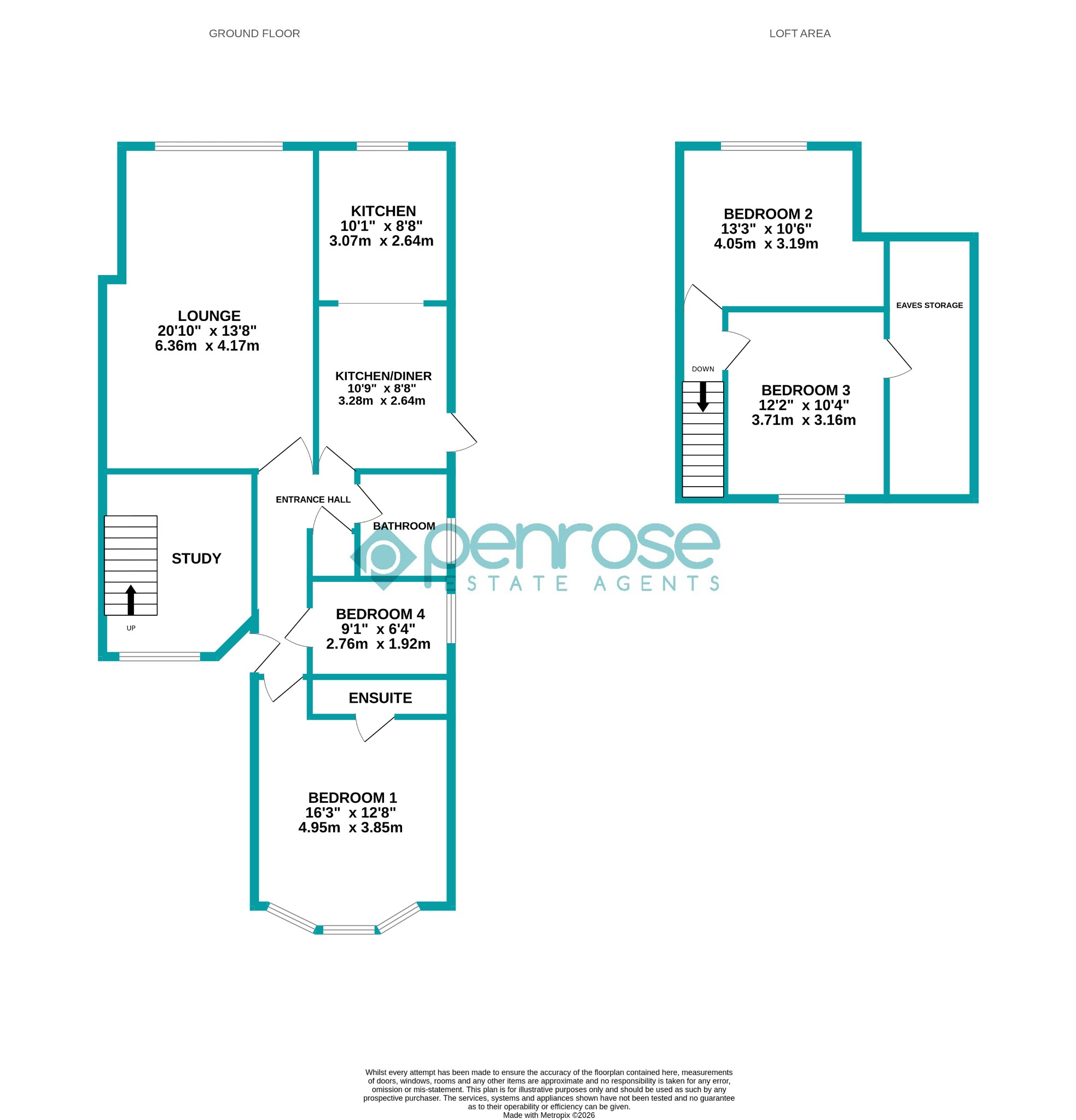 28, Holmwood Close, Dunstable floorplan