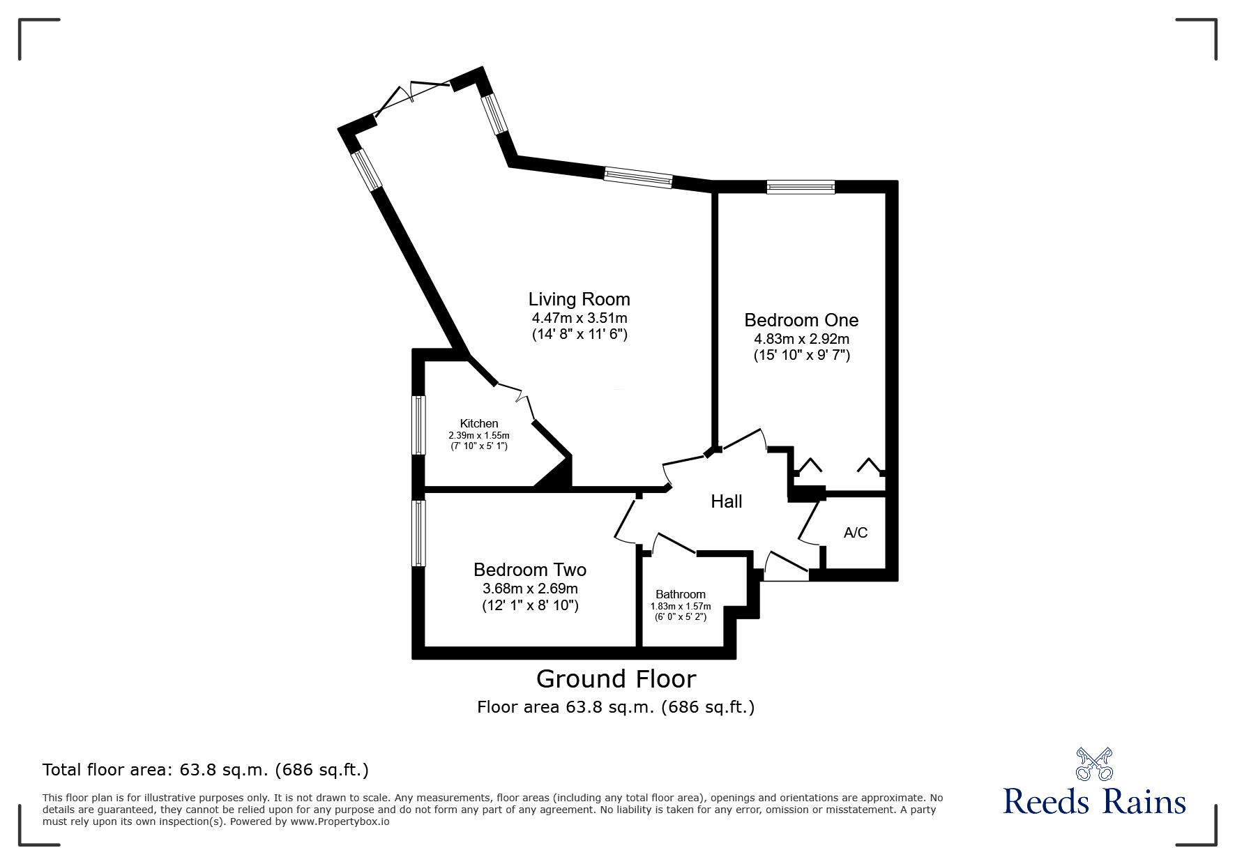 Flat 34,, Mallard Court, Cheshire floorplan