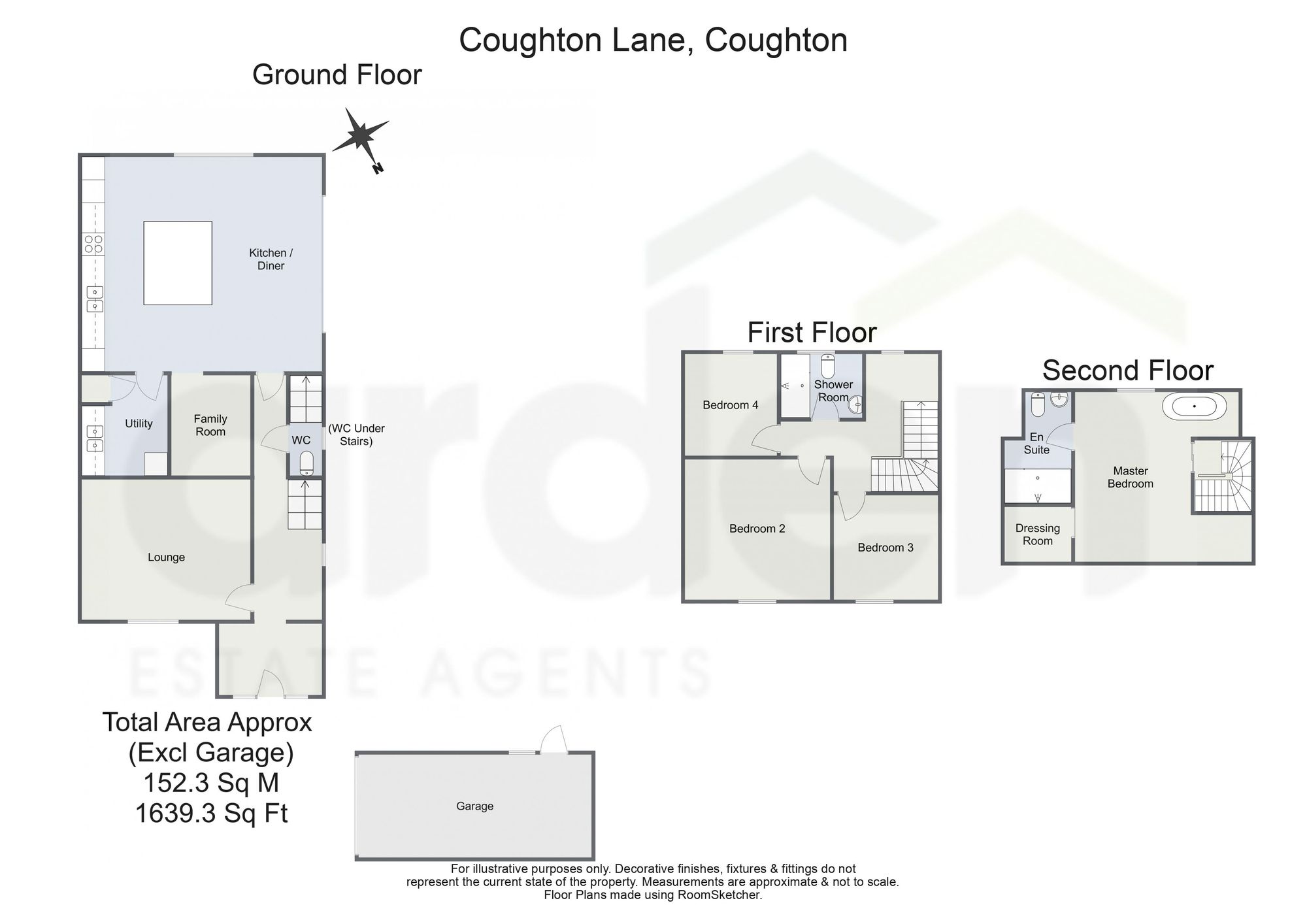 26 Coughton Lane, Alcester floorplan