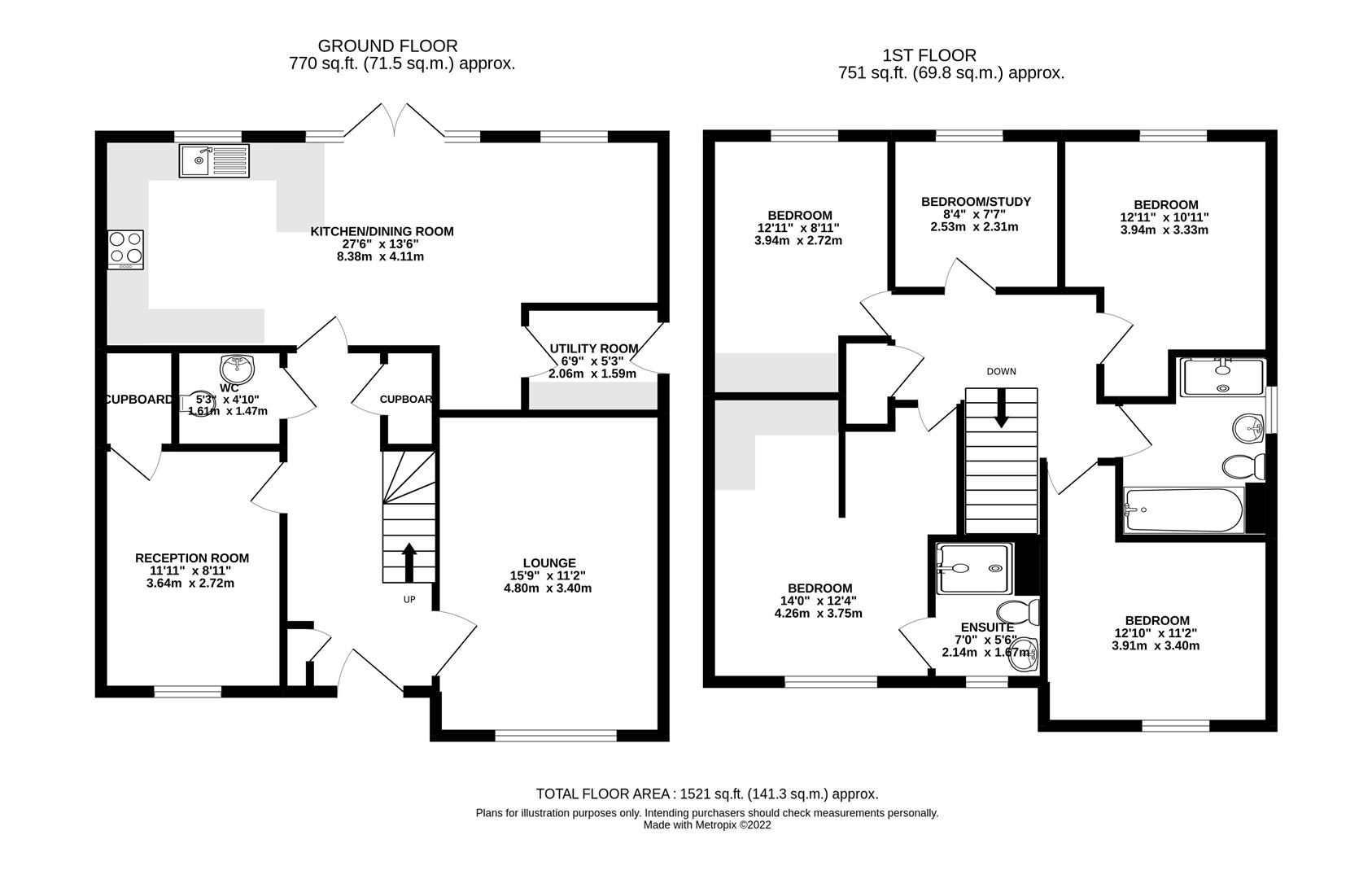 7, Clementina Crescent, Haywards Heath floorplan