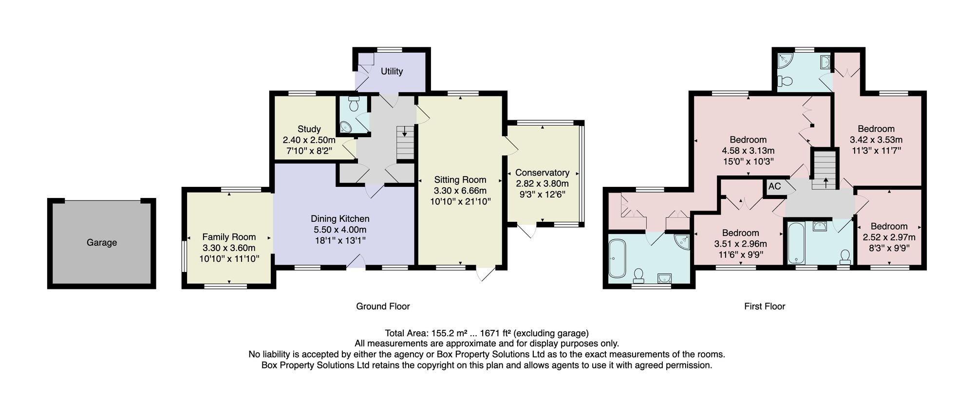 8 Rosedale Close, Harrogate floorplan