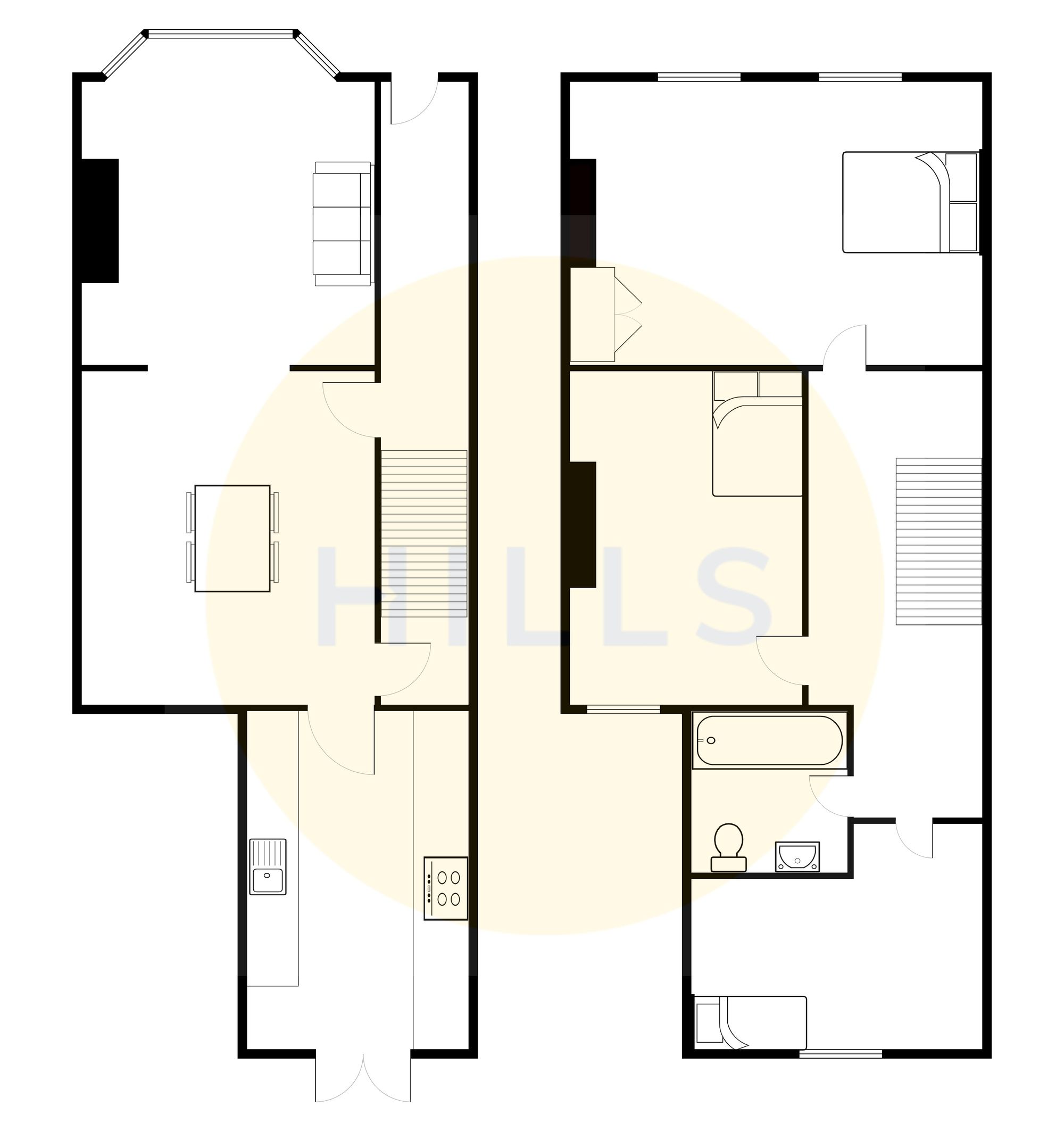 18 Crawford Street, Manchester floorplan