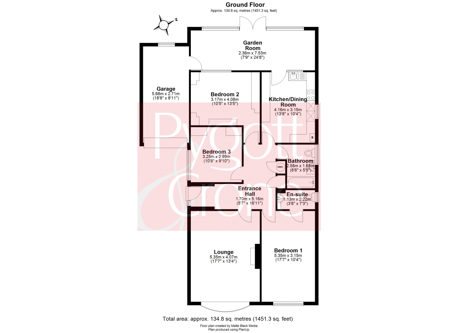 6, Rowan Way, Boston floorplan