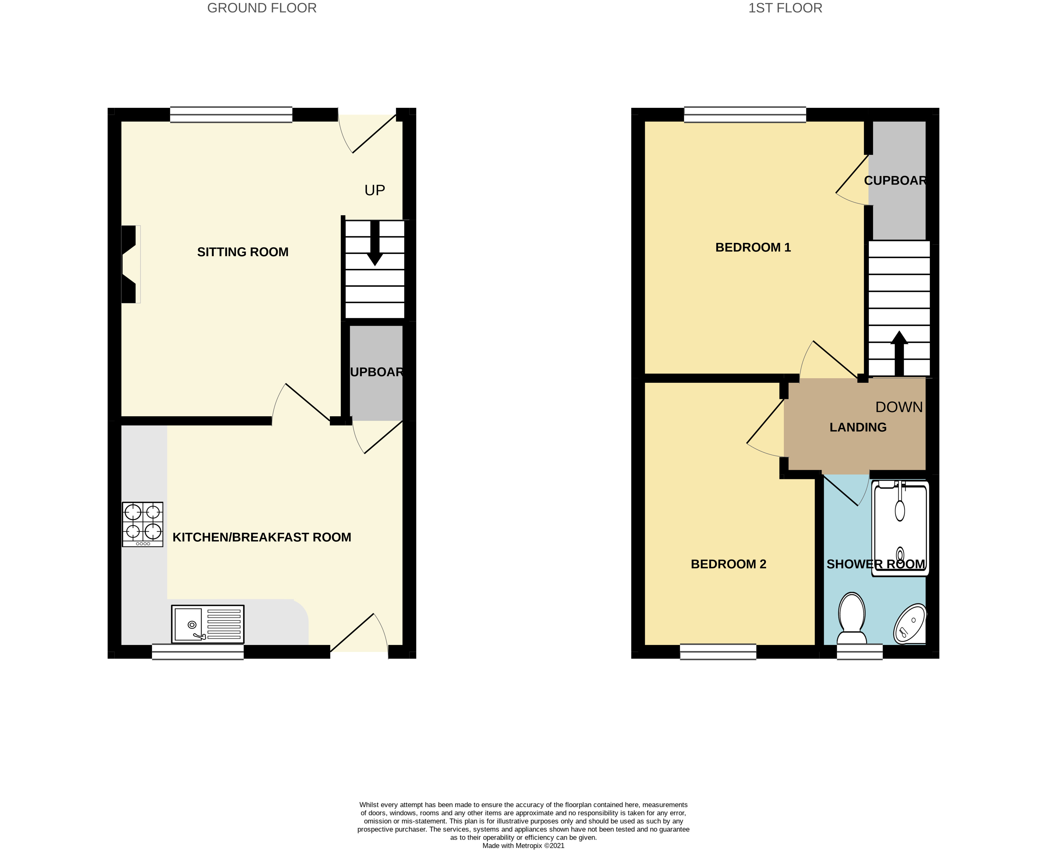 Calvert Close, Haxby, York, North Yorkshire YO32, 2 bedroom terraced