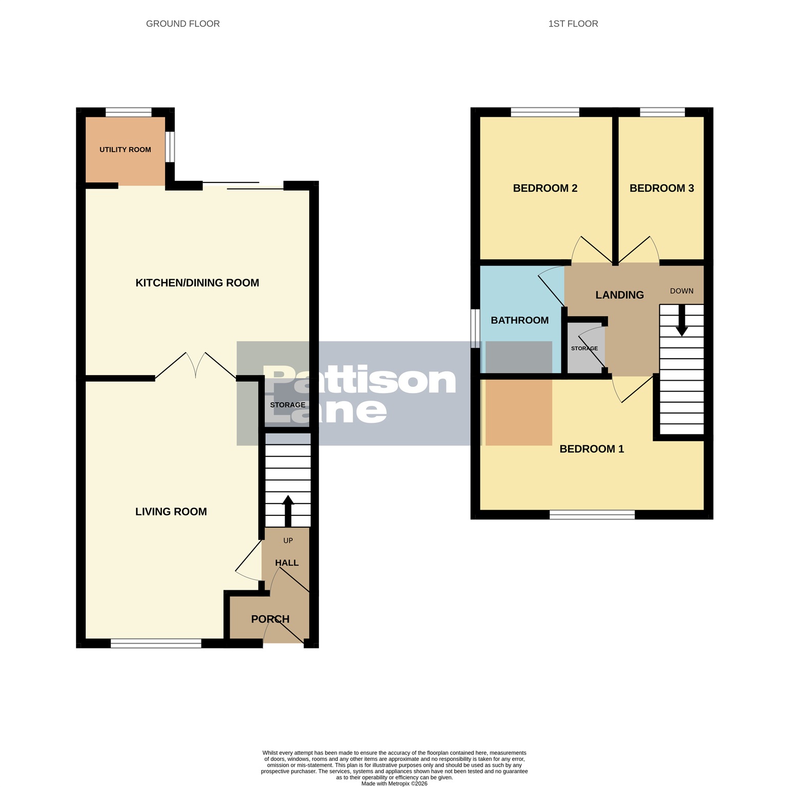 65, Arden Way, Market Harborough floorplan