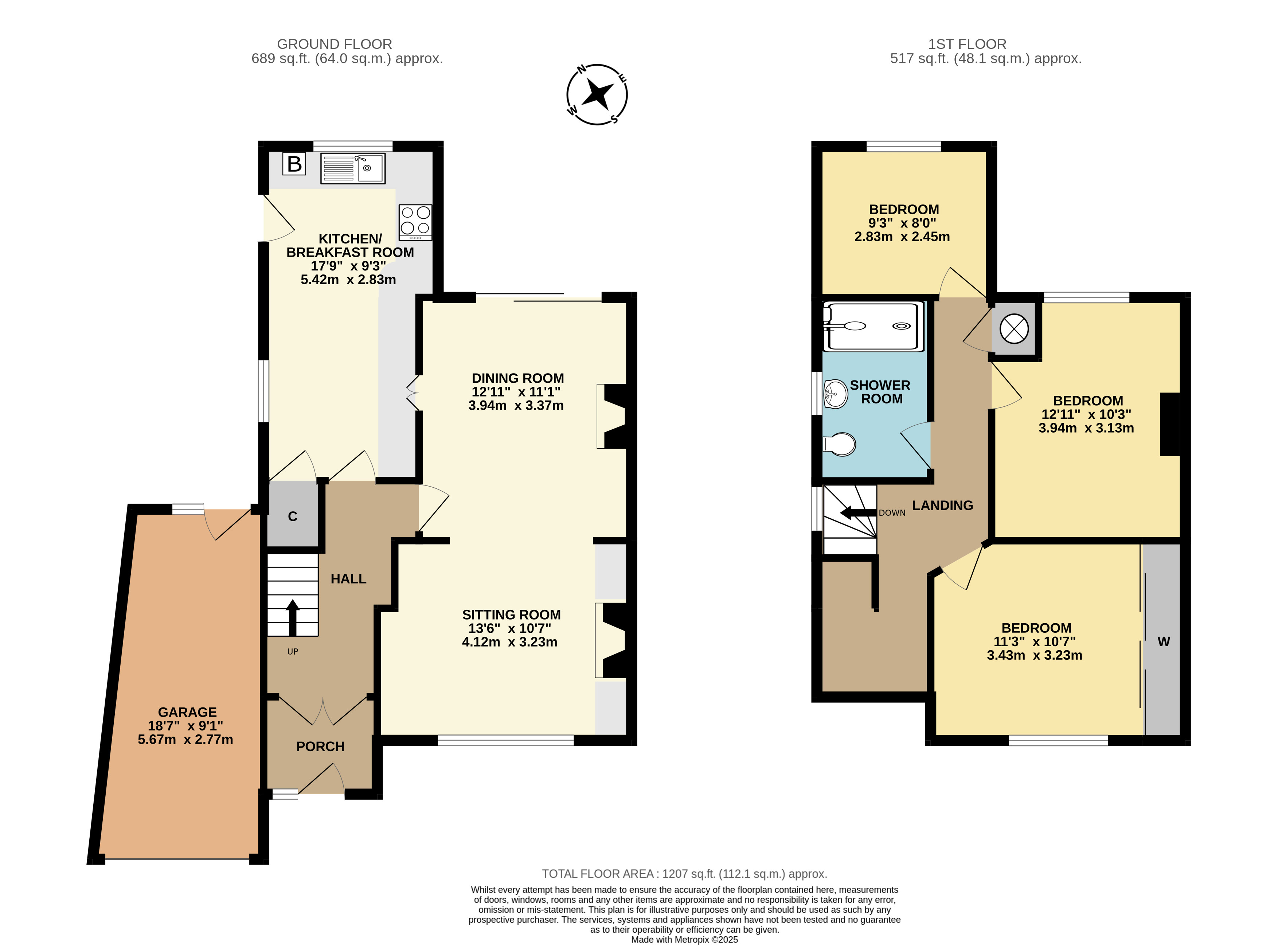 Penarth,, Siddington Road, Gloucestershire floorplan