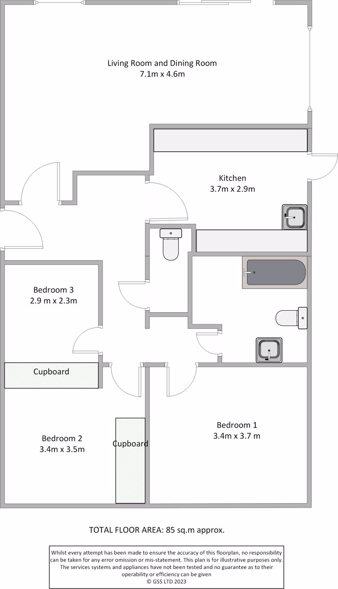 10, Broom Wood Way, Farnham floorplan