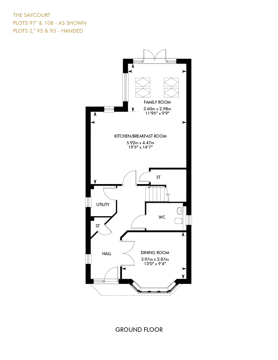 4 Bedrooms Detached house for sale in Zubron Grove, Whitehouse MK8