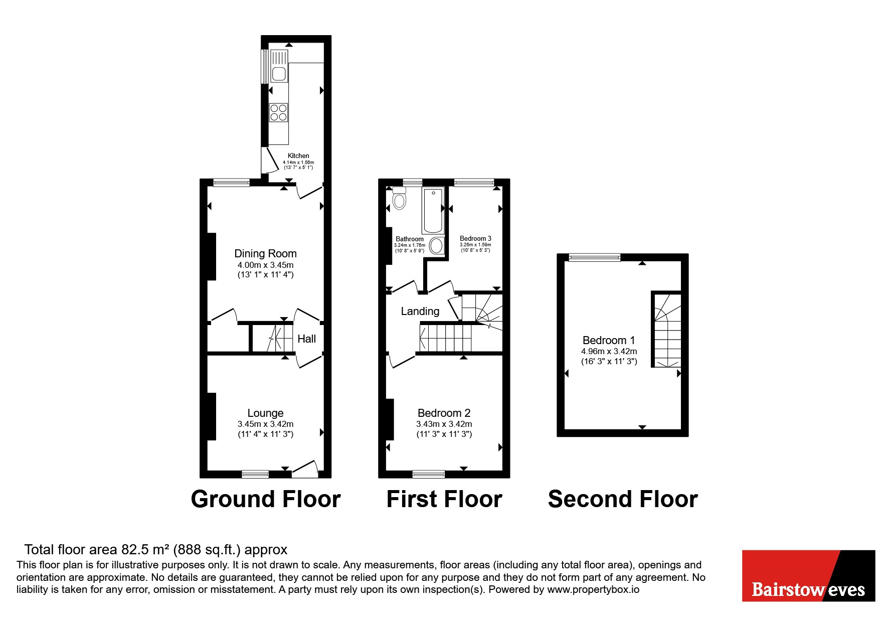 91, Princes Street, Nottinghamshire floorplan