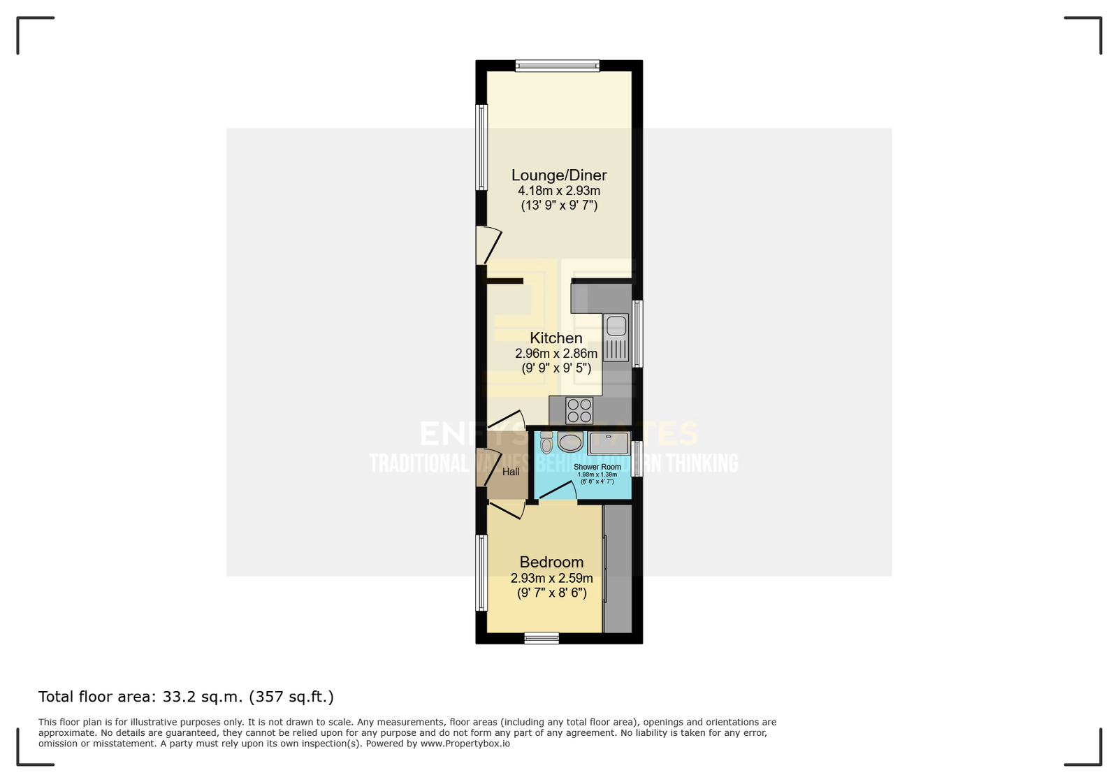 Bryn Gynog Park,43, Hendre Road, Conwy floorplan