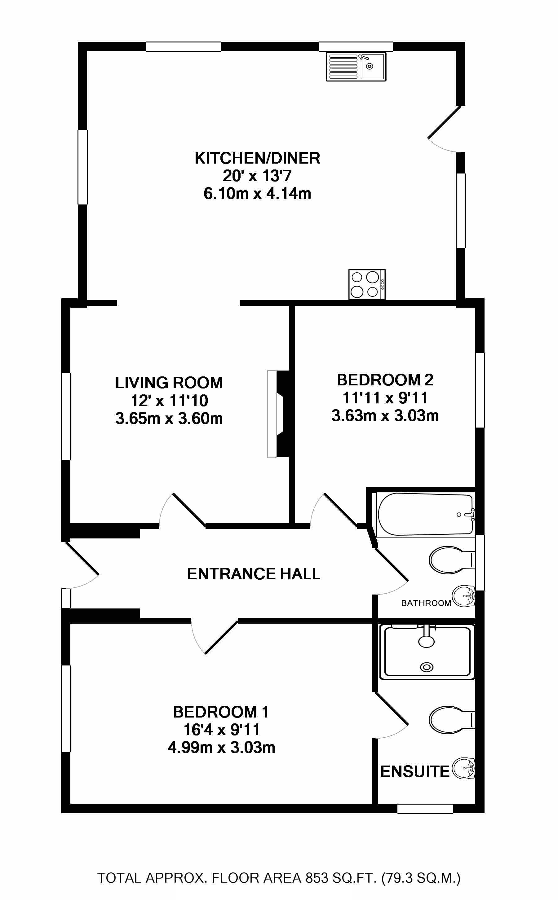 2 bed bungalow for sale in Kennedy Avenue, Skegness PE25 Zoopla