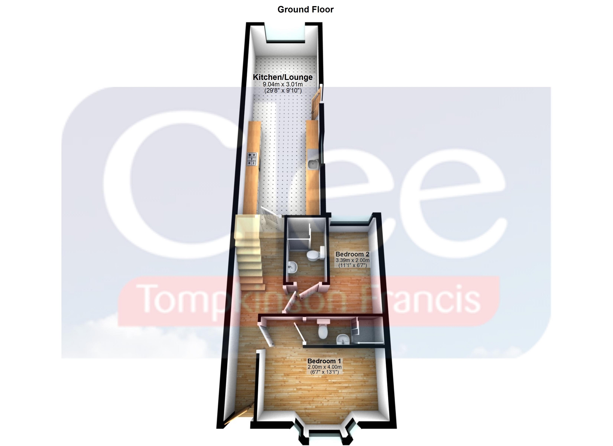 43, Marlborough Road, Swansea floorplan