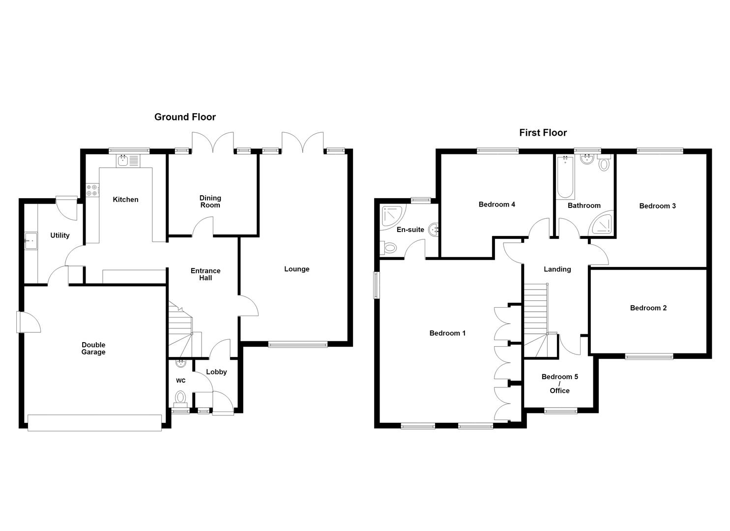 14, Rushclose, Shanklin floorplan