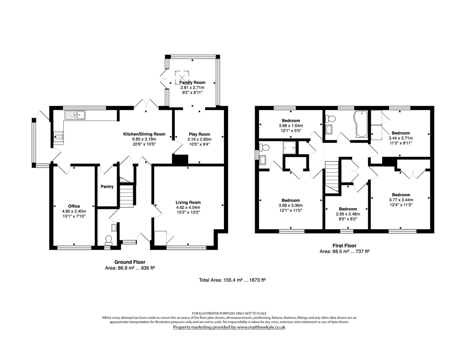 Wasdale, Brickyard Lane, Royston floorplan
