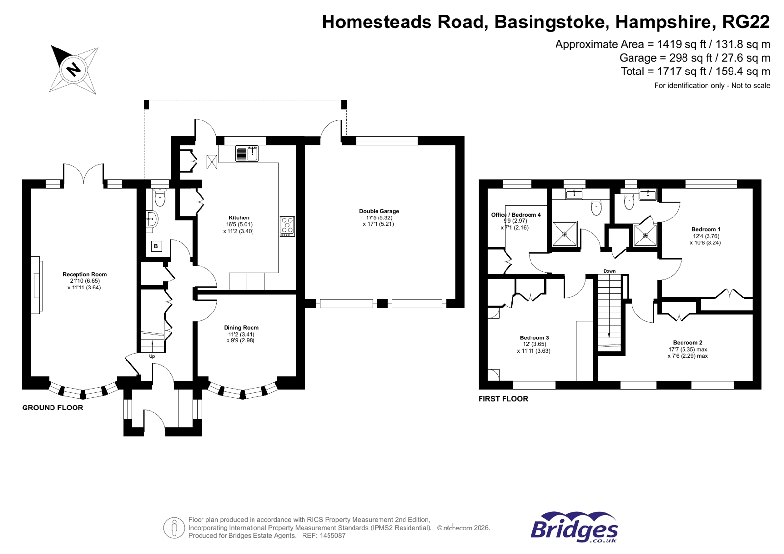 11, Homesteads Road, Hampshire floorplan