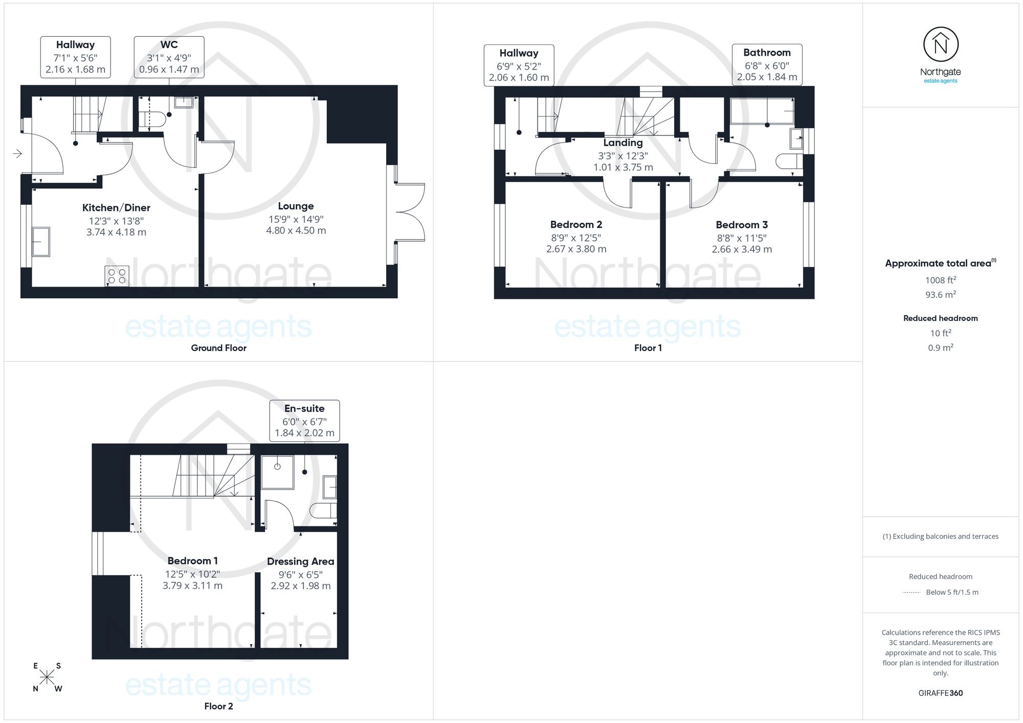 28 The Pasture, Newton Aycliffe floorplan